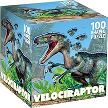 Masterpieces Raptor 100 pc - Premium Quality, Educational, and Fun Activity for Kids and Families - Great Gift Idea for Holidays, Birthdays, and Everyday Playtime Collectible Game or Fun Puzzle