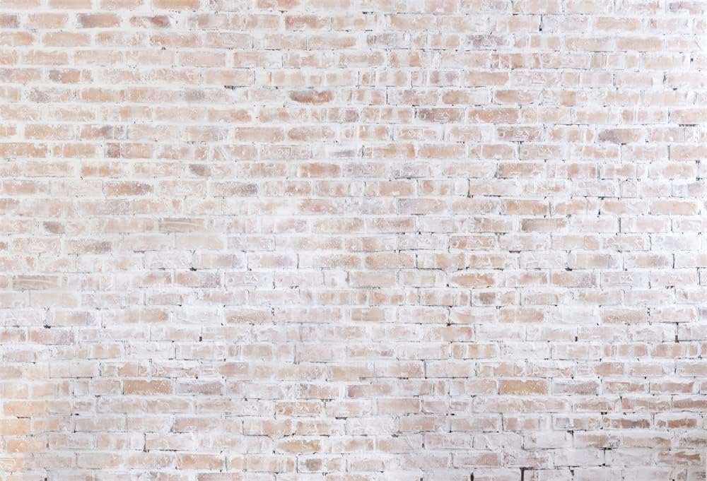 Kate 7×5ft Classic Brick Wall Backdrop Photography Indoor Empty Room Photo Background for Photographer Pictures Videos Studio Props
