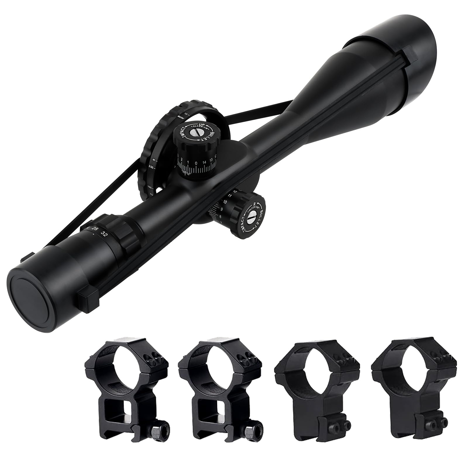 Misuratore Picatinny Cannocchiale Tattico 8 Slot Basso Profilo Da 20 Mm - Foto 13