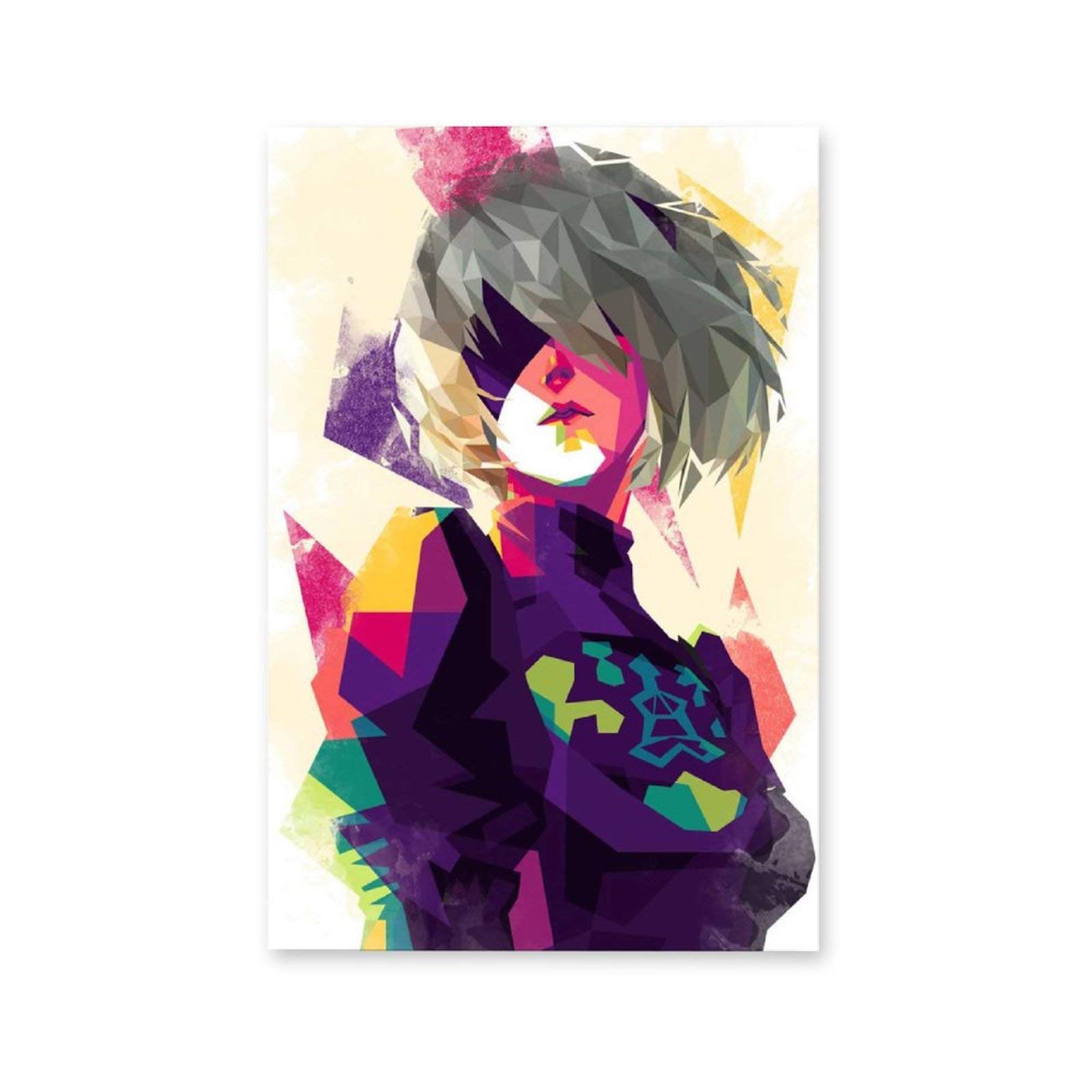 Unggoy Unframe-Style1 Nier Automata Canvas Art Poster And Wall Art Picture Print Modern Family Bedroom Decor Posters 24X36inch(60X90cm)