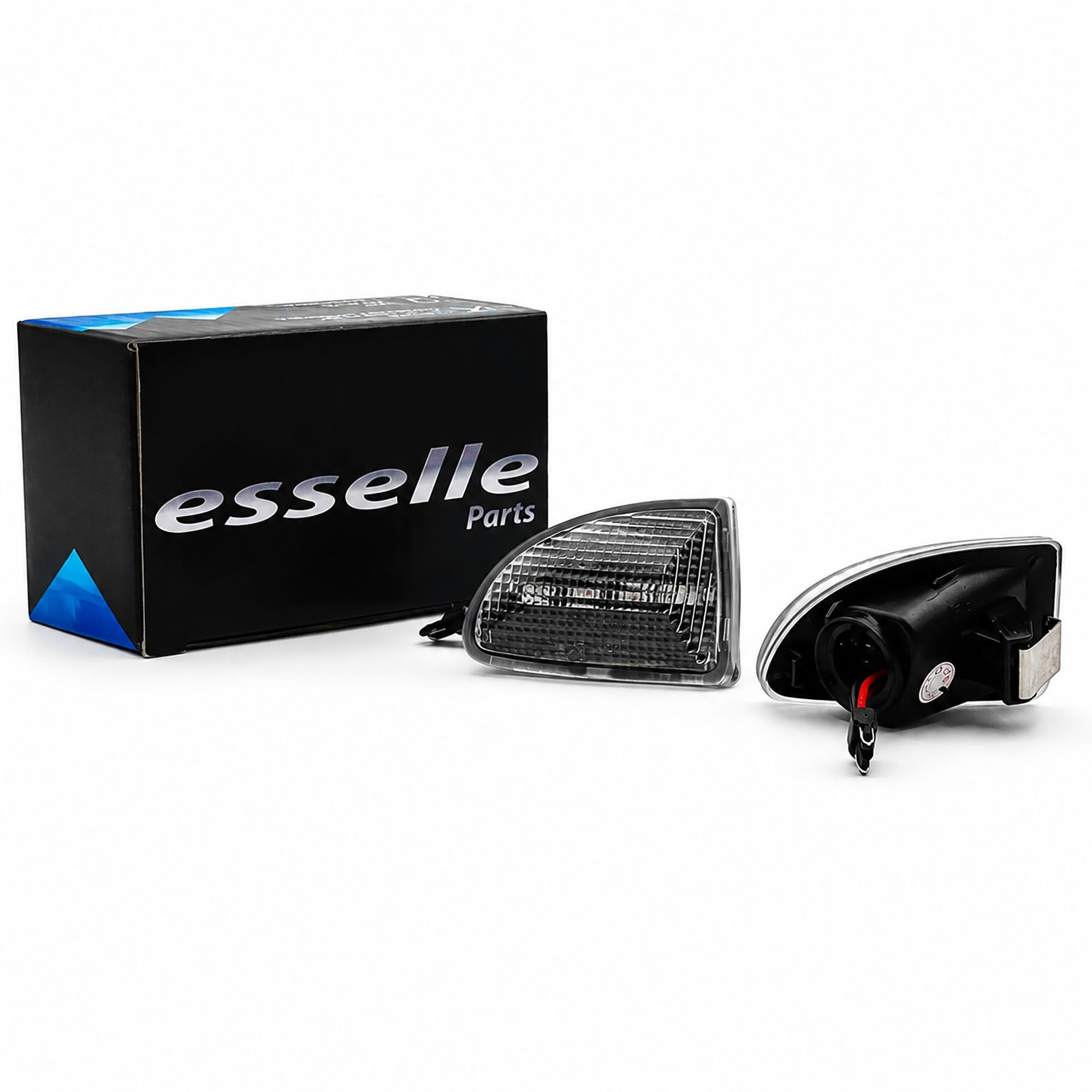 Coppia Frecce Laterali Trasparenti Progressive Dinamiche a LED per Smart Fortwo 451, Plug and Play Canbus Nessun Errore