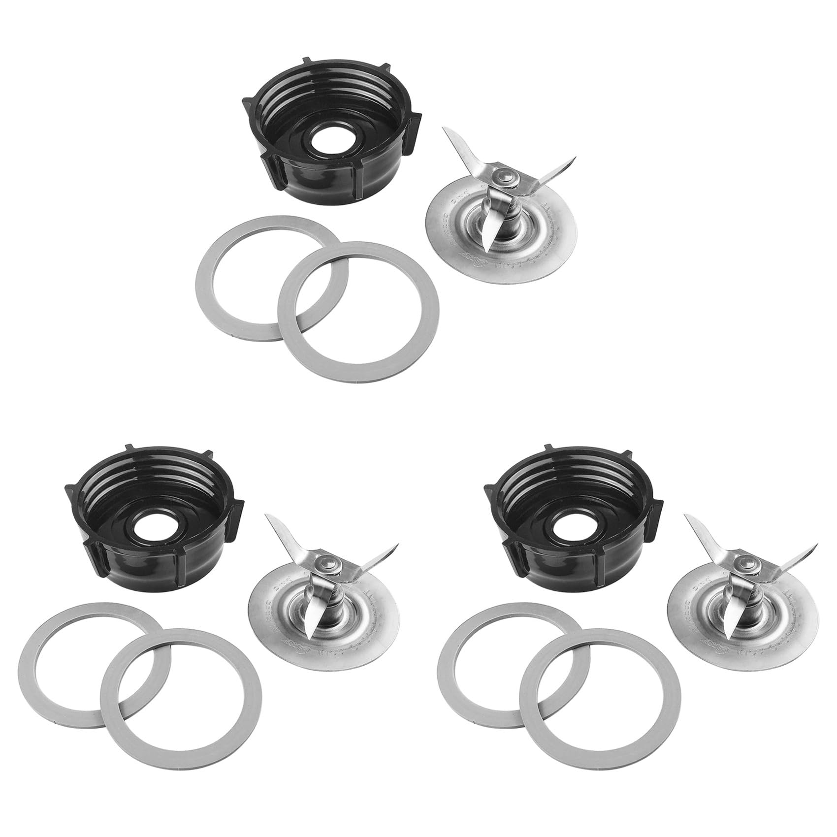 Hndhbfgrt 3X Blender Accessories Compatible for Blender Blades Base,Compatible for Osterizer Blender Replacement Parts