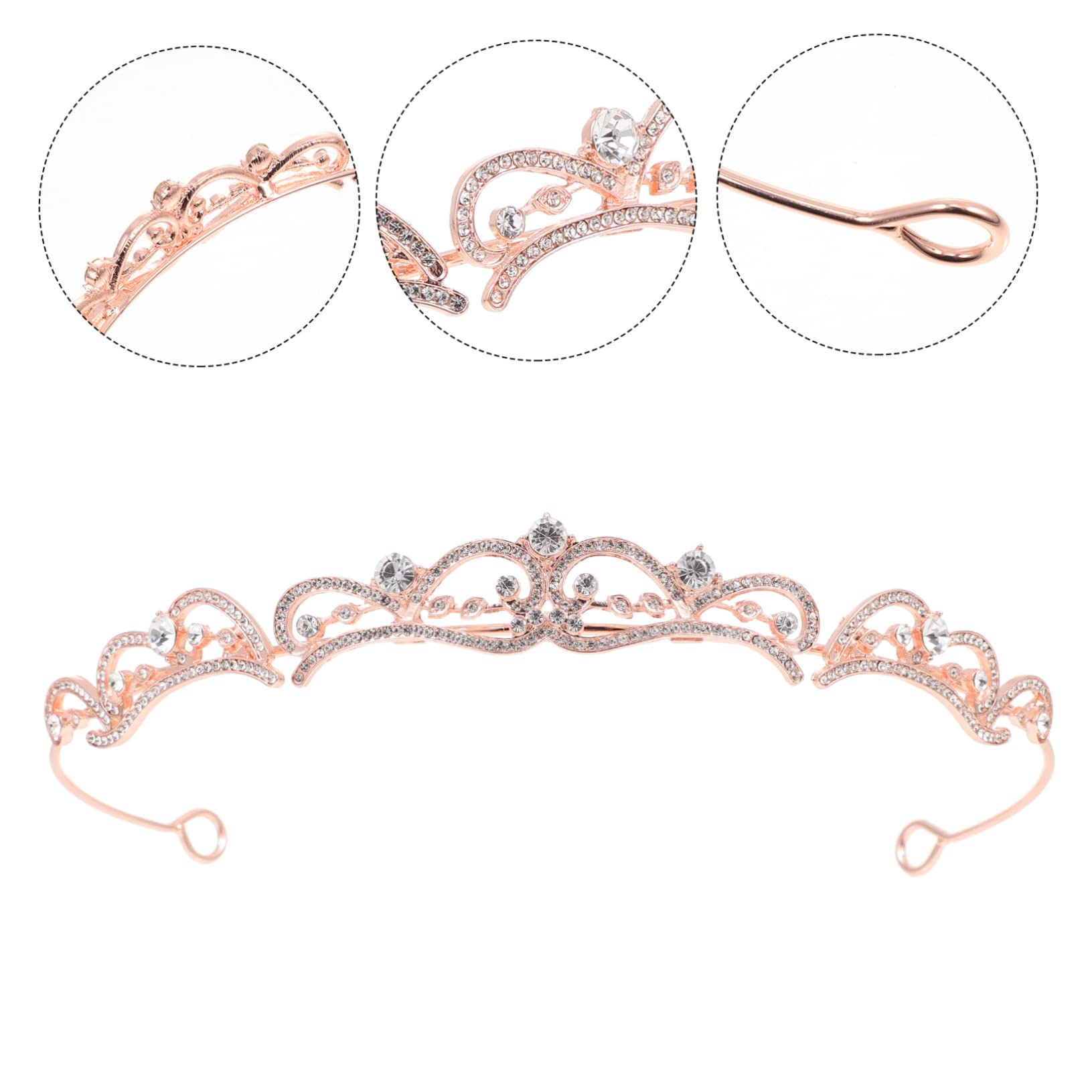 minkissy 4piezas De Rhinestone Para Novia y Damas De Honor Accesorio Elegante De Boda Brillante Para Celebraciones y Fiestas Diseño