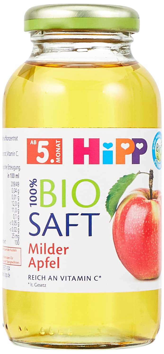 HiPP Milder Apfel Bio, 6er Pack (6 x 200 ml)