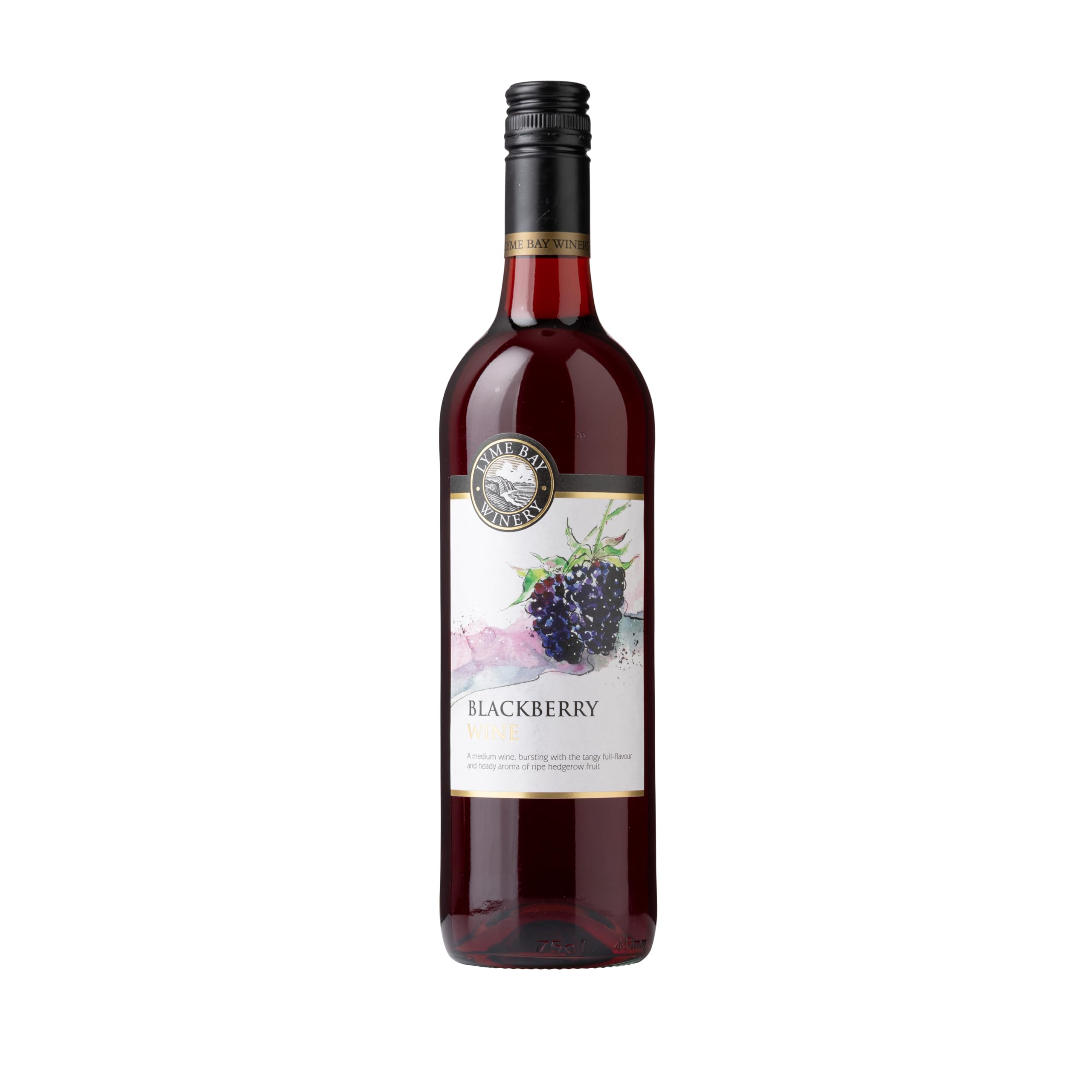The Lyme Bay Winery Blackberry Wine 75cl