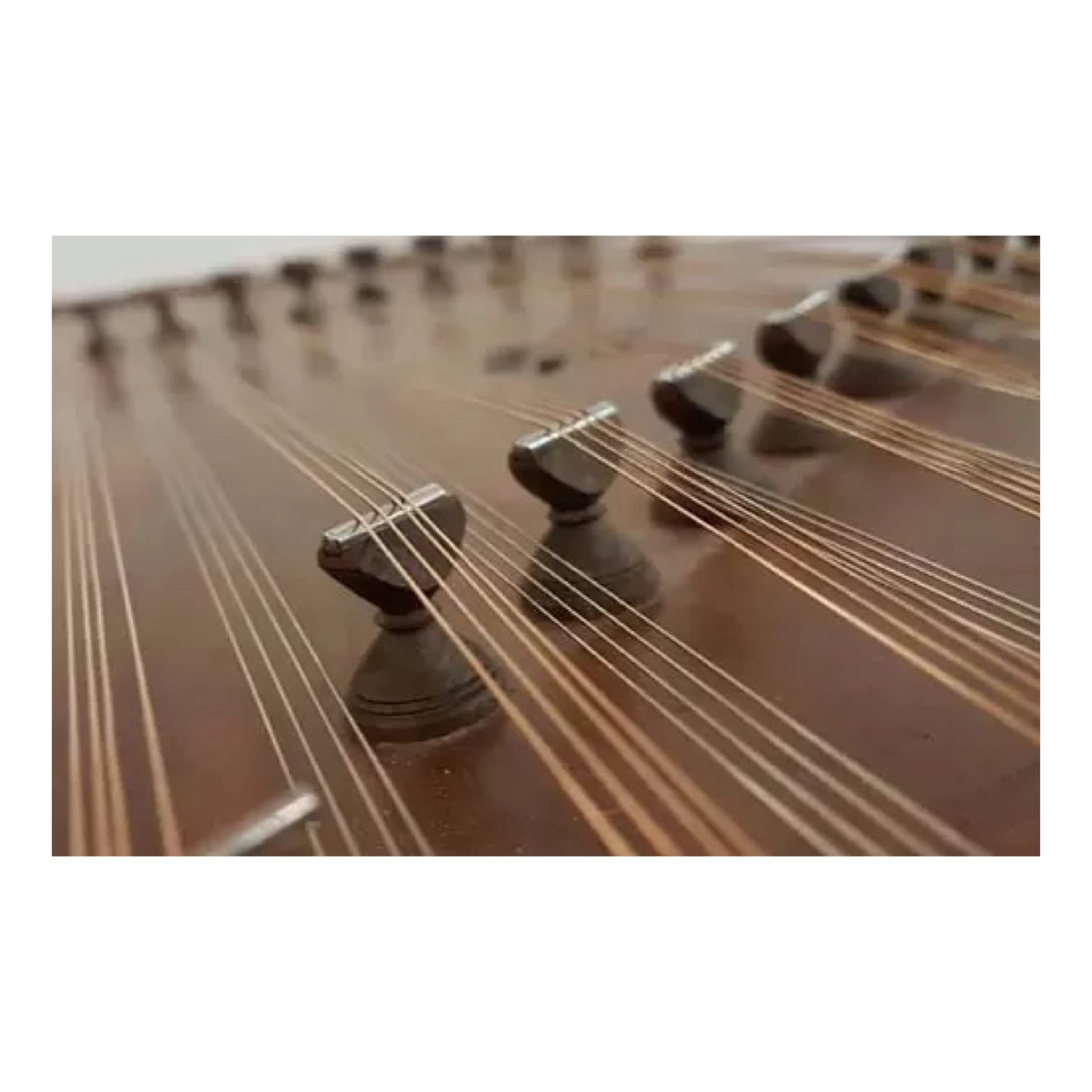 Vahdati 4-PIECES, KHARAK SANTOOR, with Metal Bridge, SANTOUR, SANTOR - BRIDGE PERSIAN SANTUR, ??? ????? ? ?????