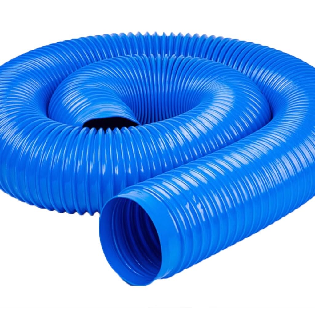Tuyau anti-poussière en PVC anti-crevaison 1M 32-65mm bleu