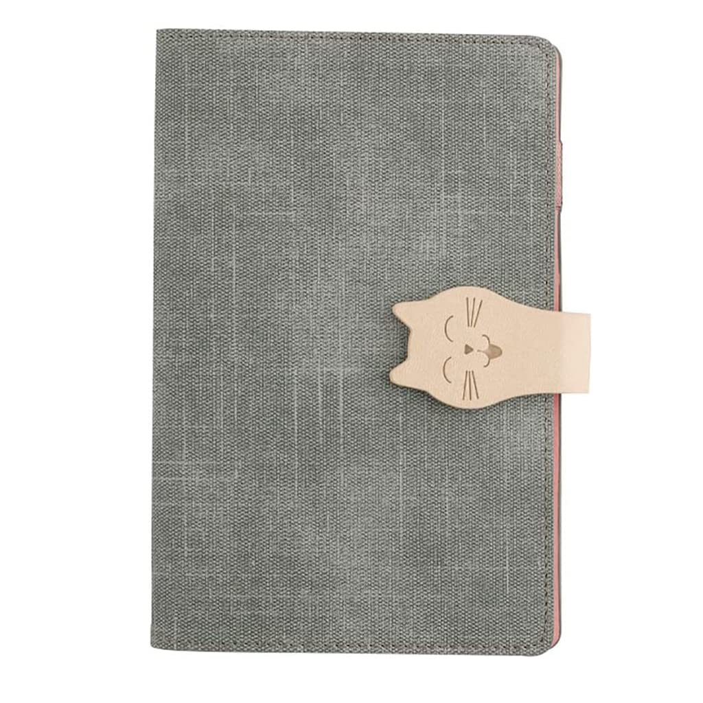 Squisito quaderno A6 - Progettato in modo creativo con una graziosa copertina in PU, ideale per studenti, ragazze, scuola, famiglia, documenti di viaggio, registri scritti a mano e diari, portatile e