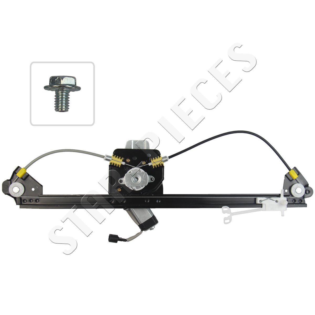 STARKIT PERFORMANCE Alzacristallo compatibile per Trafic 2, Vivaro e Nissan Primastar (2001-2014) CON MOTORINO. ALZAVETRO ANTERIORE SINISTRO (guida) 7700311820, 91165704