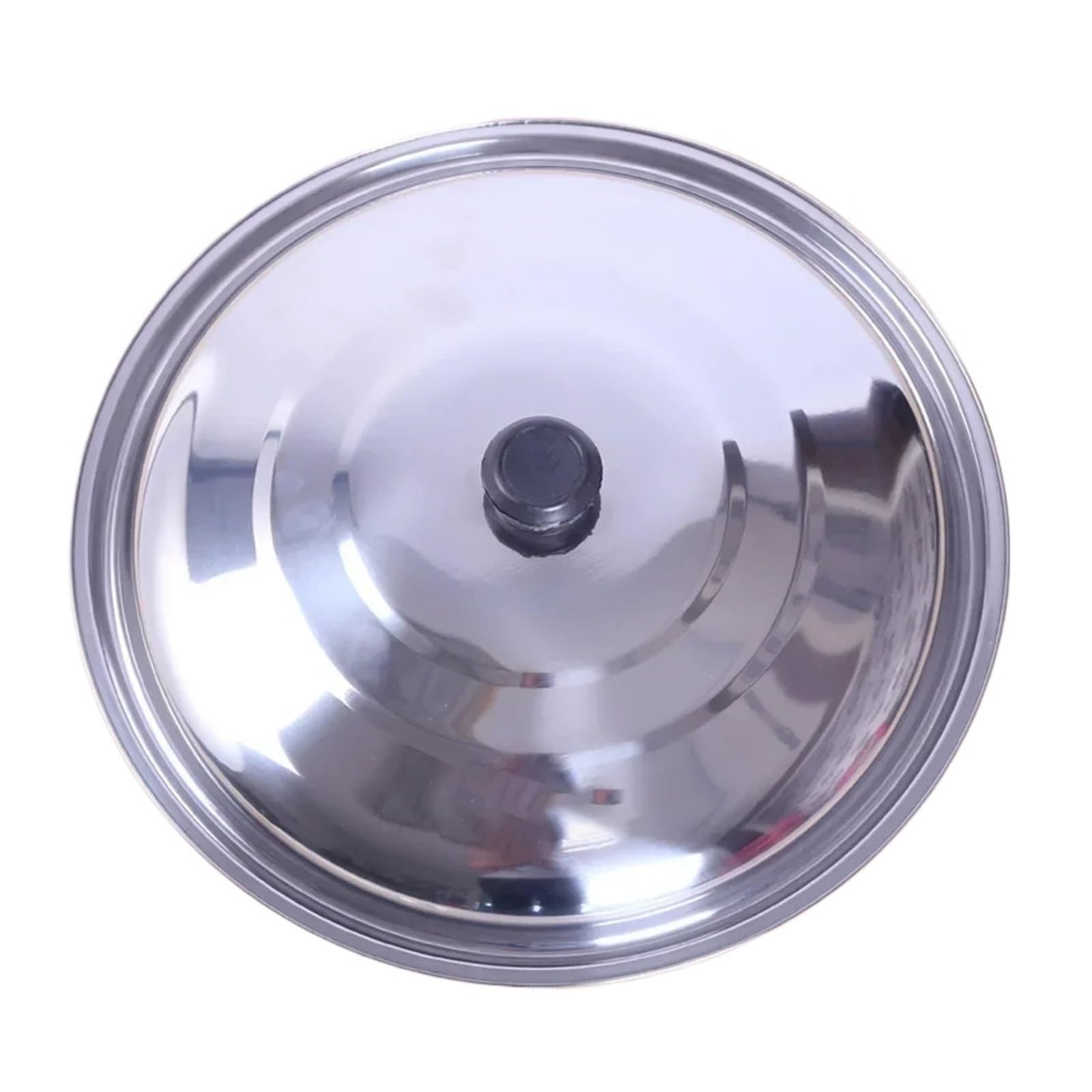32/34/36cm Stainless Steel Pot Cover Lid Saucepan Wok Frying Milk Pan Lids Household Home Cookware Parts(36cm)