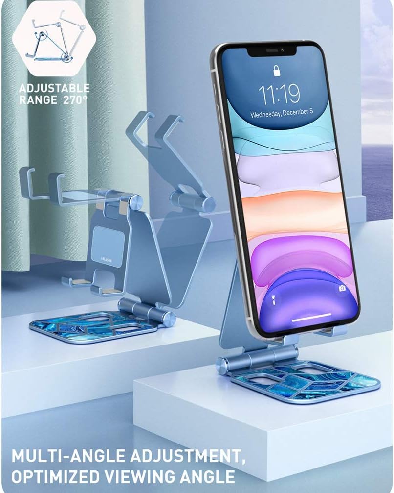 Adjustable Cell Phone Stand Holder Dock Multi Angle Compatible with Smart