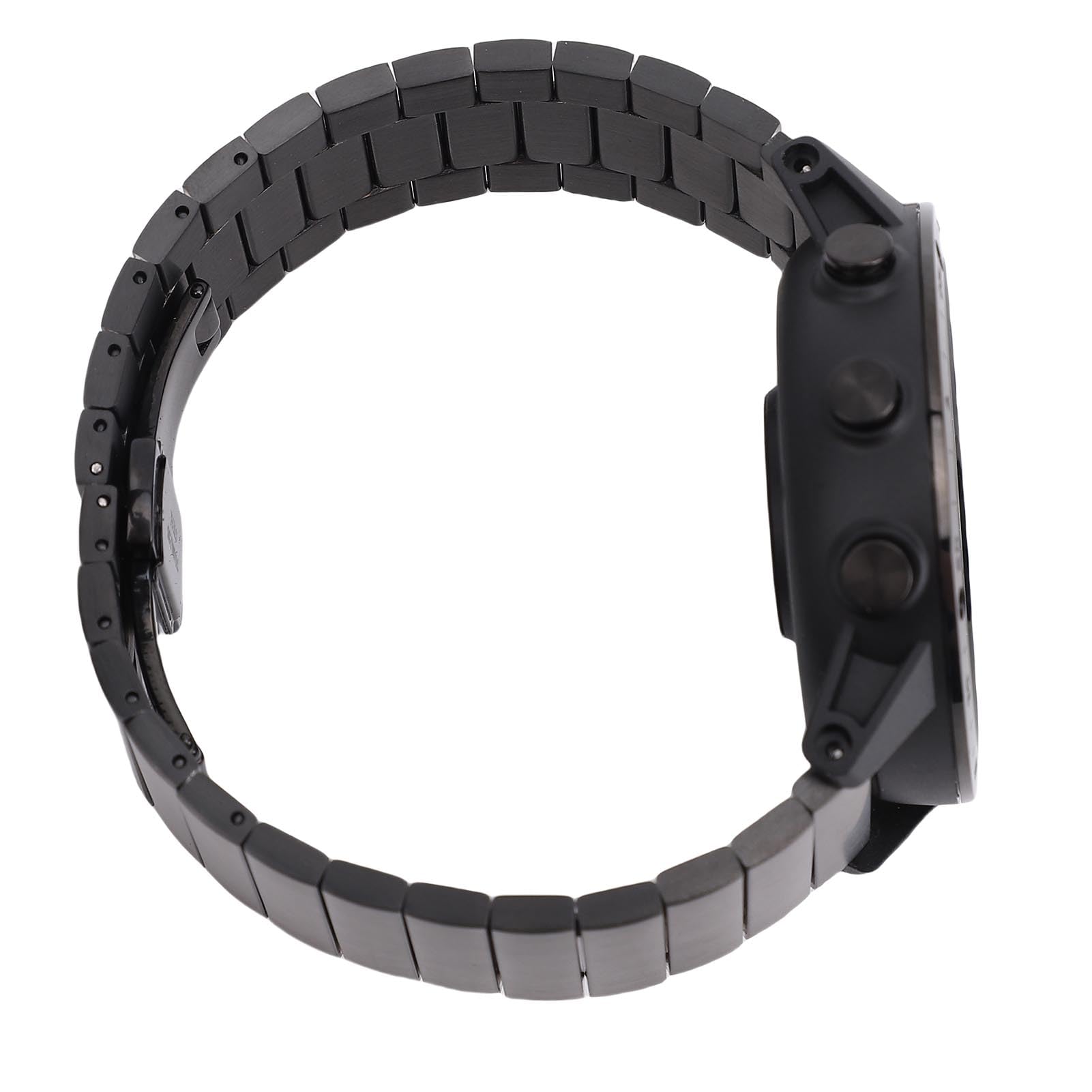 CHICIRIS Orologio sportivo sottile da 1,3 pollici, smartwatch rotondo impermeabile in lega ti con tracciamento subacqueo e notifiche per uomo