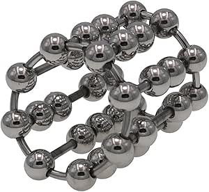 Amazon.com: Stainless Steel Cock Ring Metal Penis Ring Metal Cockring ...