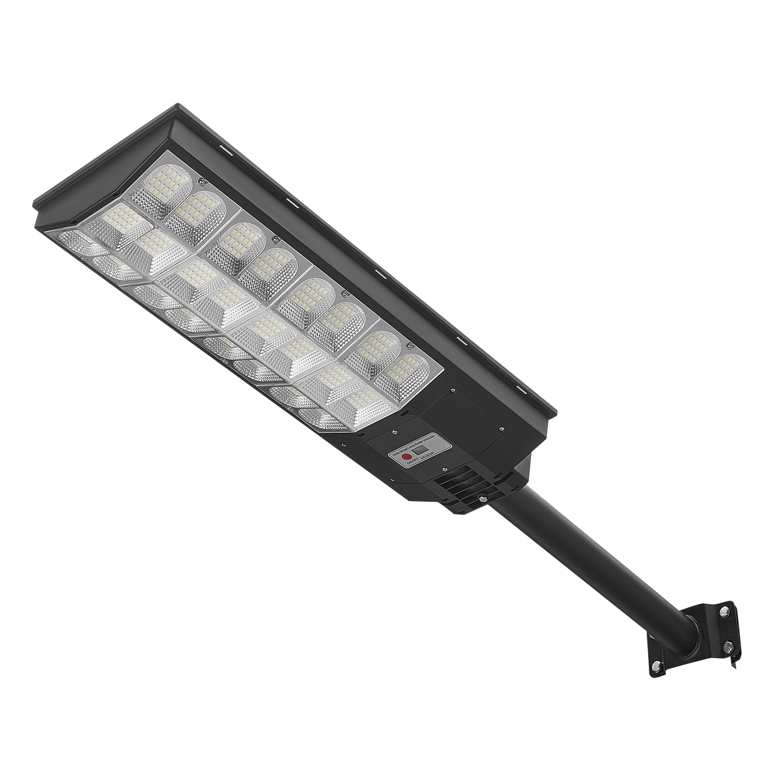 VEVOR Lampioni Solari da Esterno da 8000 W 450000 LM, Faretto per Parcheggio Commerciale Lampada di Sicurezza a LED con Sensore di Movimento, Illuminazione Esterna per Garage 3 pezzi