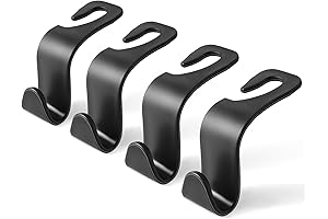 LivTee Car Seat Headrest Hook: Essential SUV Accessory for Seamless Organization