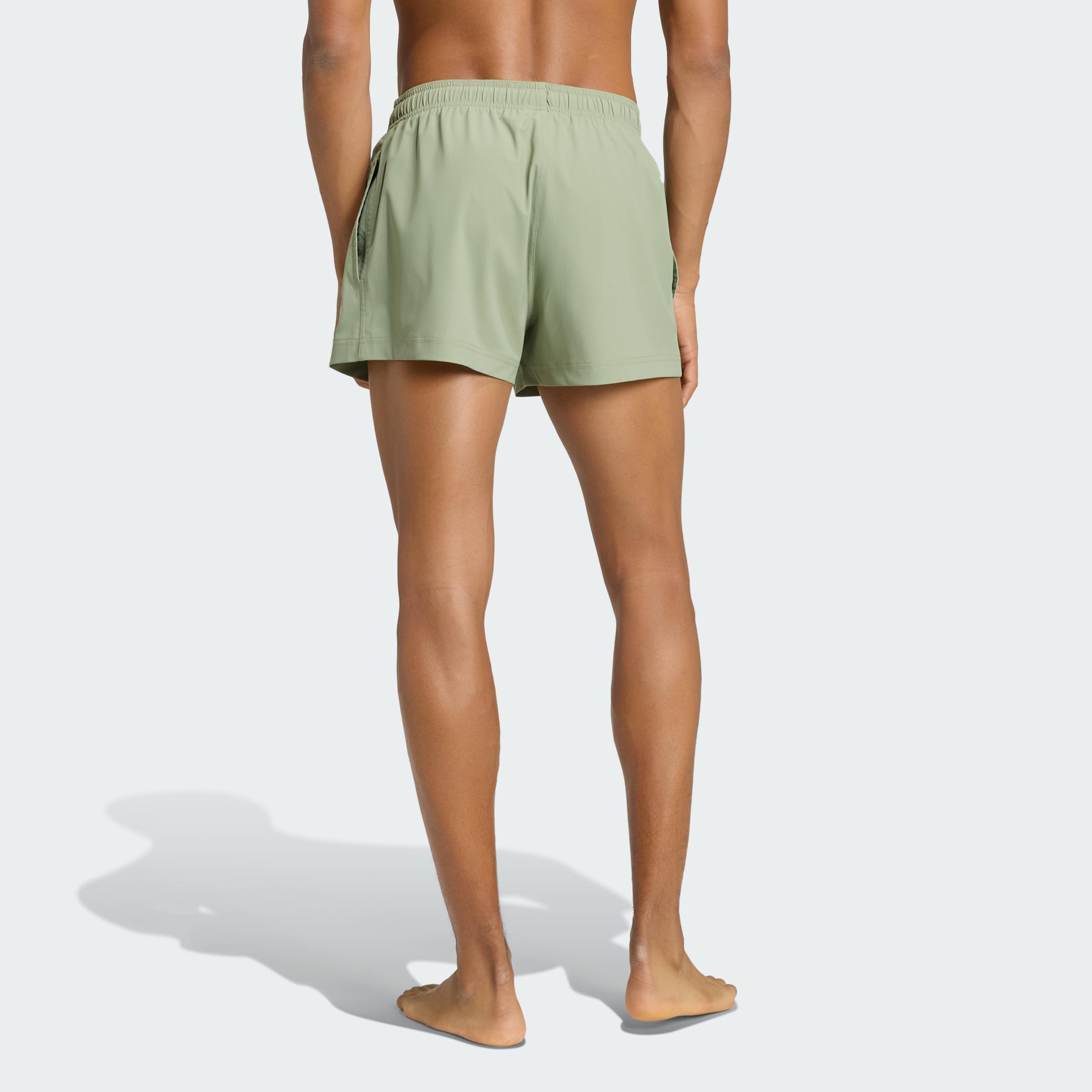 Adidas Logo Stretchy Knit Swim 3 inch Costume a Pantaloncino Uomo (Pacco da 1)