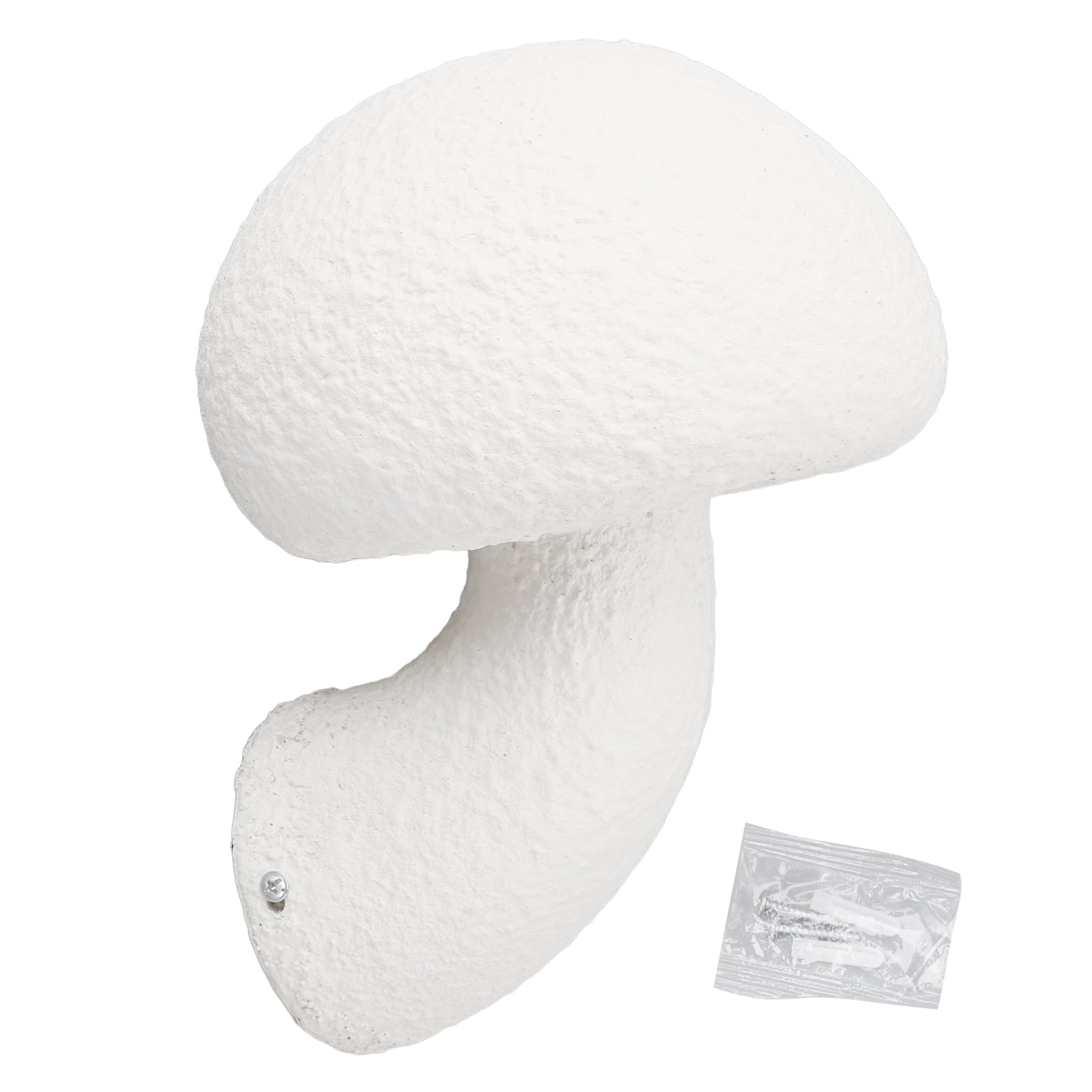 Lampada da Parete a Fungo Sorgente Luminosa Decorativa retrò Design Semplice per Camera da Letto Soggiorno Metallo e Resina