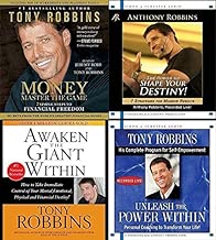 Anthony Robbins CD Audiobook Bundle (4) Money Master the Game; The Power to Shape Your Destiny; Awaken the Giant Within; Unleash the Power Within - coolthings.us