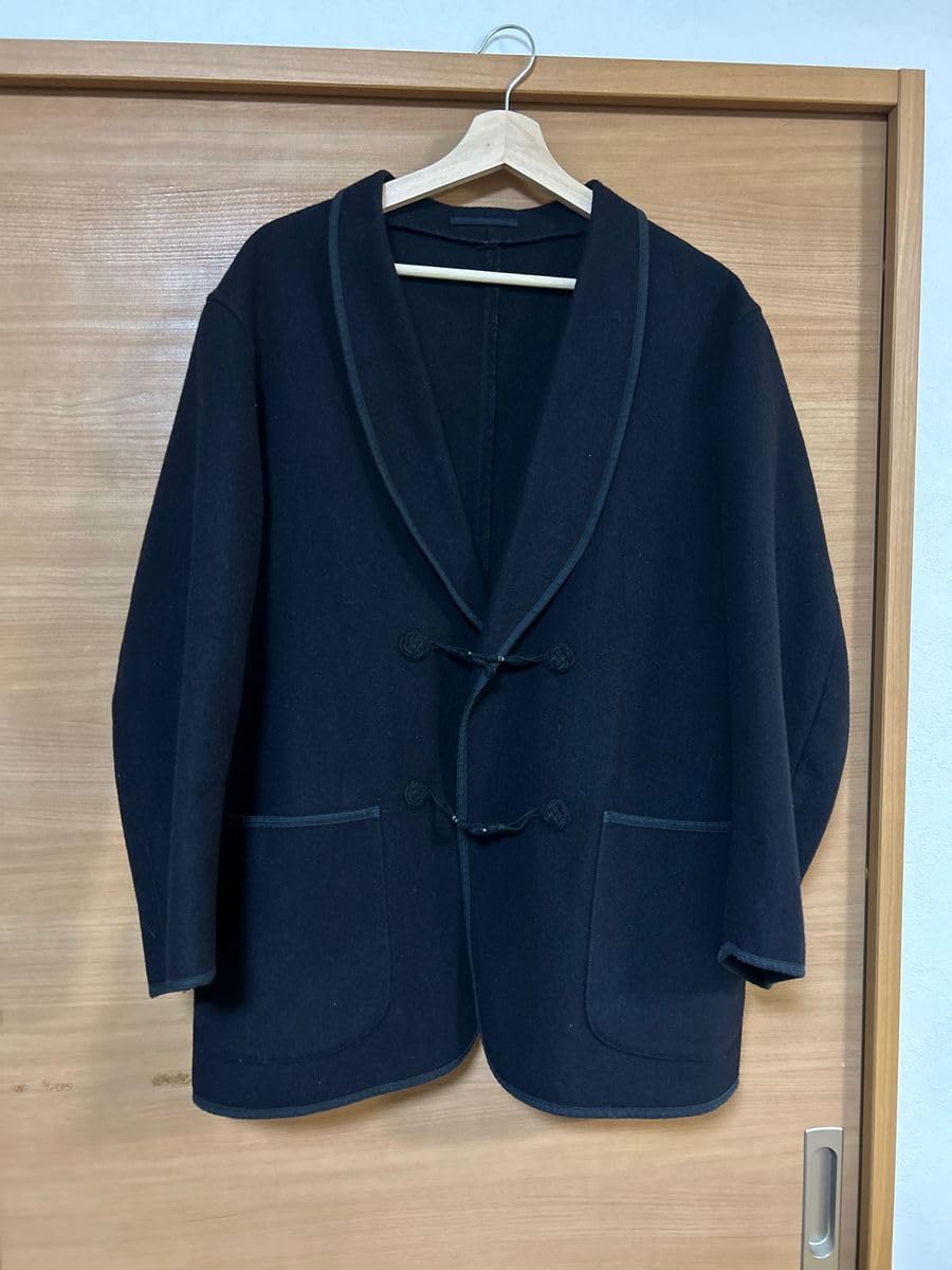 Amazon.co.jp: comoli 17AW Melton Smoking Jacket Setup : Sports 