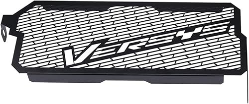 NILZA Motorbike Radiator Grille Cover for Kawasaki Versys 650 2015-2021 2020 Motorcycle Parts Black Sports Styling Radiator Protection Grille Cover