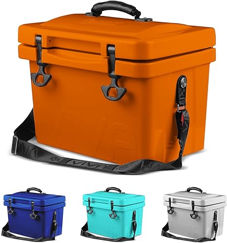 Cubix Outdoors Viva 14QT On-The-Go - Baúl de hielo duro portátil para uso diario, playa, deportes, reuniones, comestiblesmercado