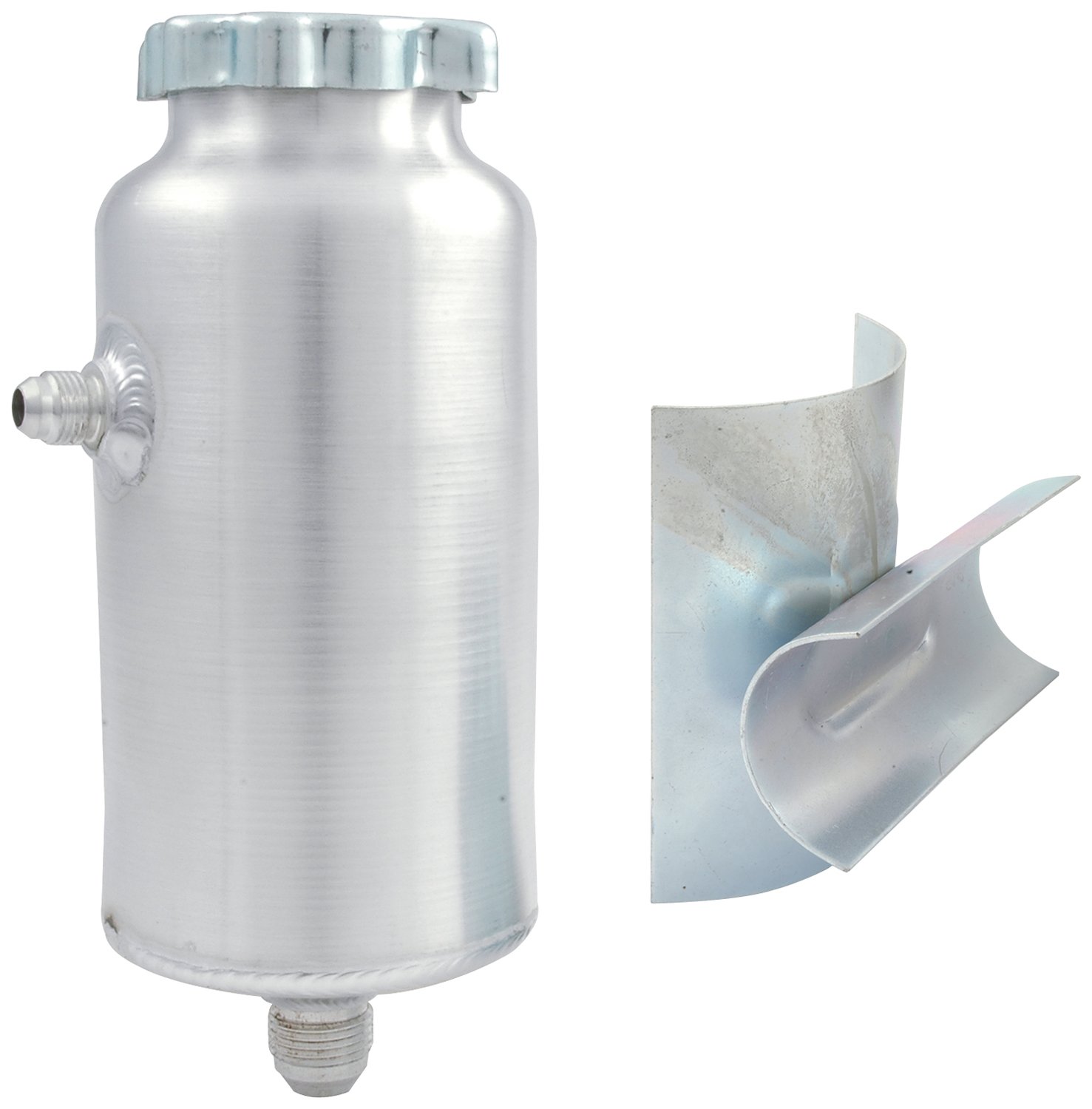 Allstar Performance ALL36120 8-1/2" x 3-1/2" Aluminum Power Steering Tank
