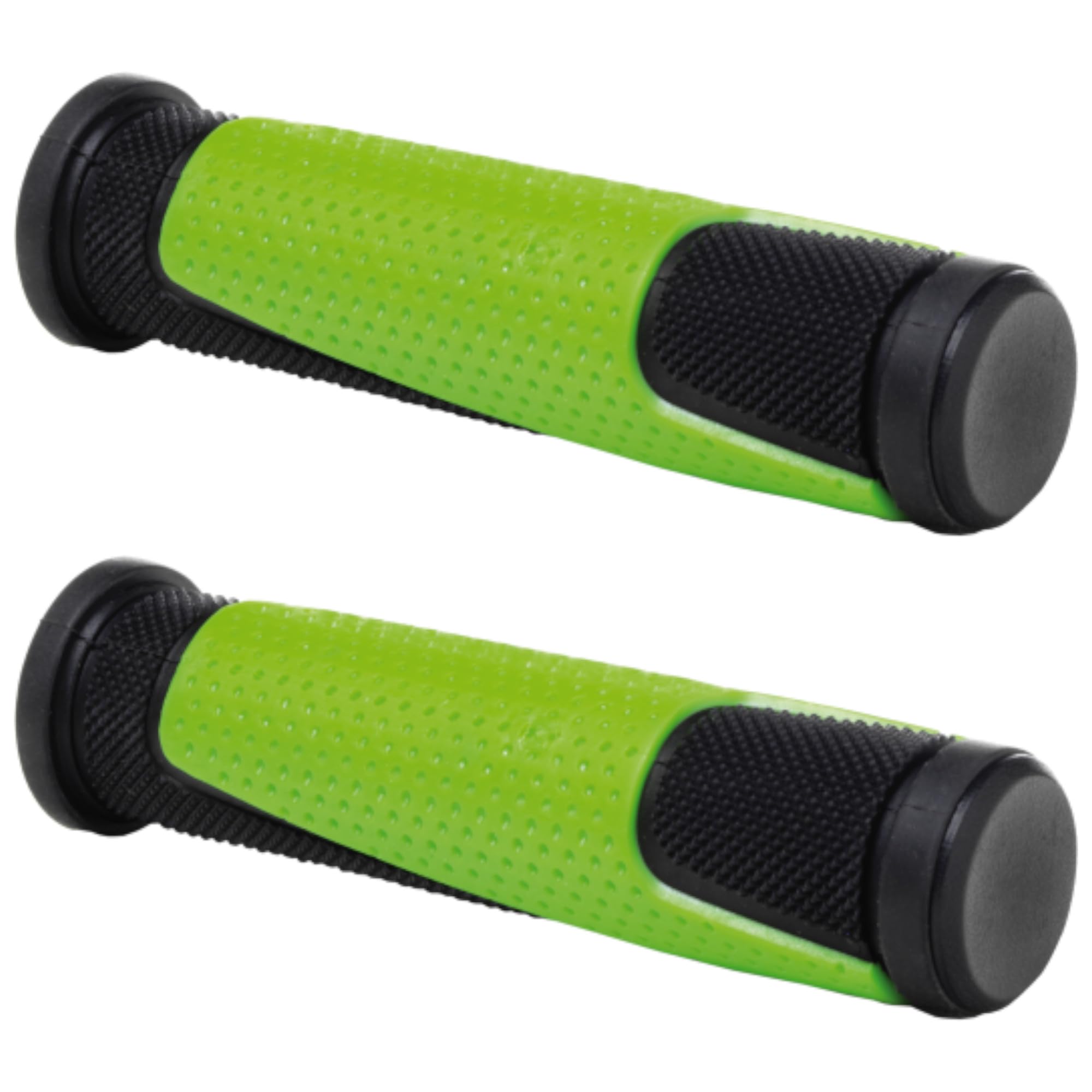 cyclingcolors Bicycle Handle 125 mm Diameter 22 mm Double Density Soft Unisex Handlebar Mountain Bike Road Scooter Cycle Green