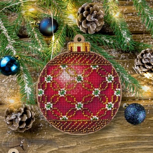 Image of Wizardi Wonderland Crafts Cross-Stitch kit on Wood FLW-021