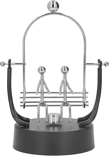 KENANLAN Bolas de equilibrio, bolas de equilibrio de metal para parejas, bolas de equilibrio de péndulo, juguetes divertidos de ciencia física para