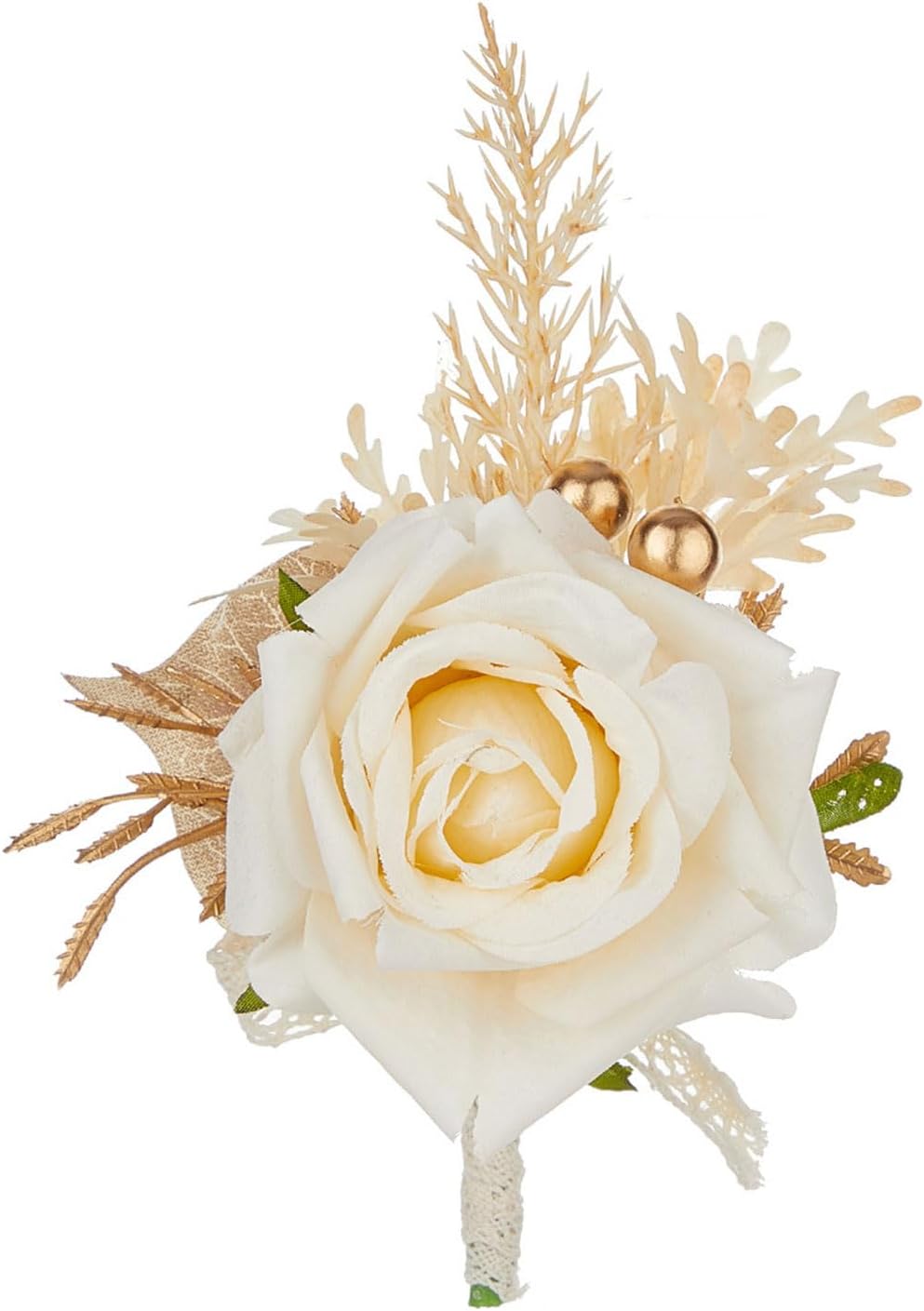zuousxbs チャーム人工ローズブライドメイドブーケエレガントなデザインポータブルアクセサリーウェディングパーティーやプロムイベ
