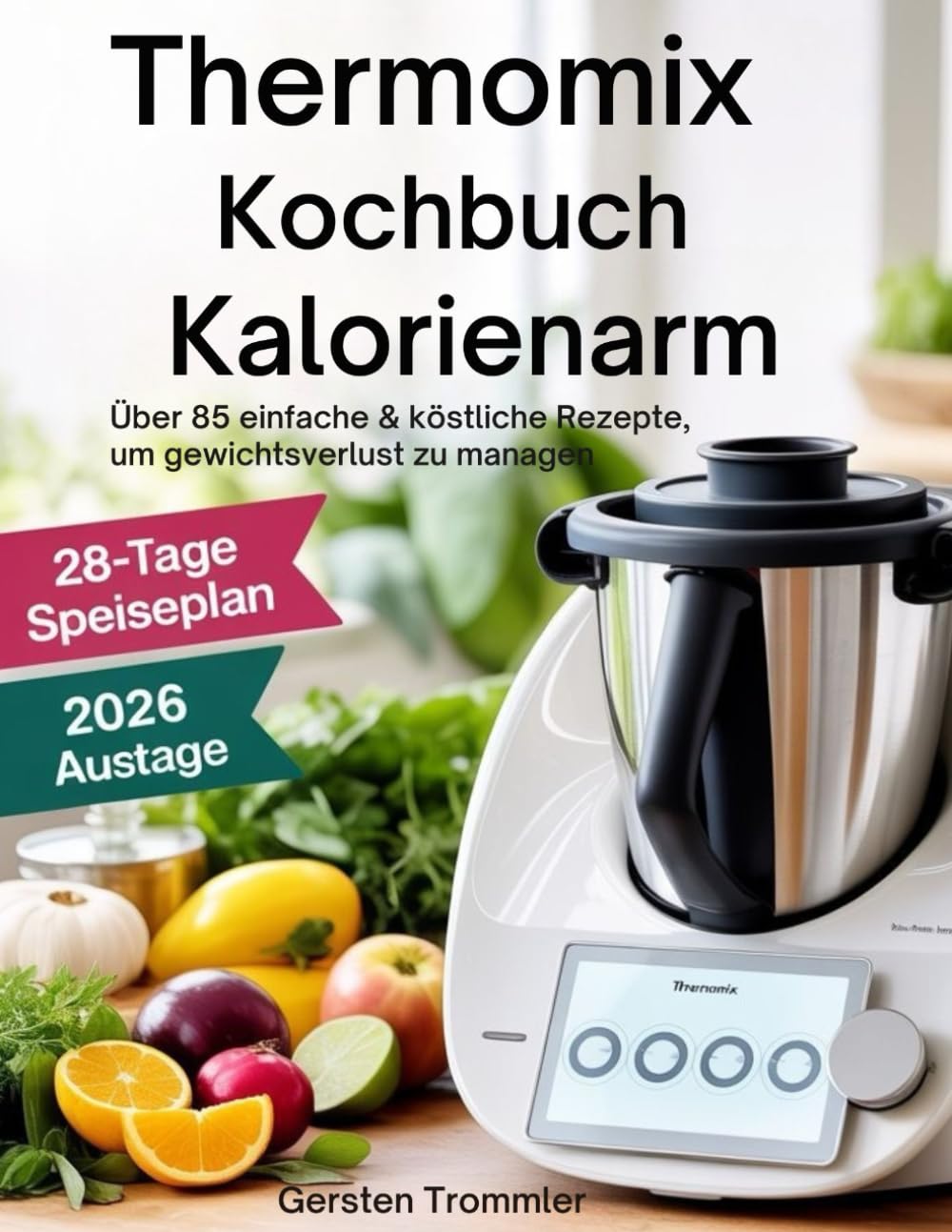 thermomix kochbuch kalorienarm: Über 85 einfache & köstliche Rezepte, um Gewichtsverlust zu managen