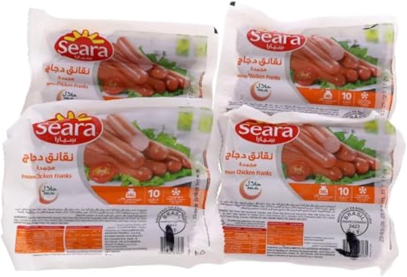 Seara Chicken Franks, 4 x 340 g