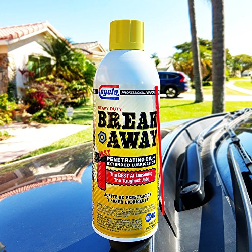 Cyclo Heavy Duty Breakaway Fast Penetrating Oil - Case Of 12 X 13 Oz - Extended Lubrication Breaks Loose Rusted Joints And Bolts #TOP7
