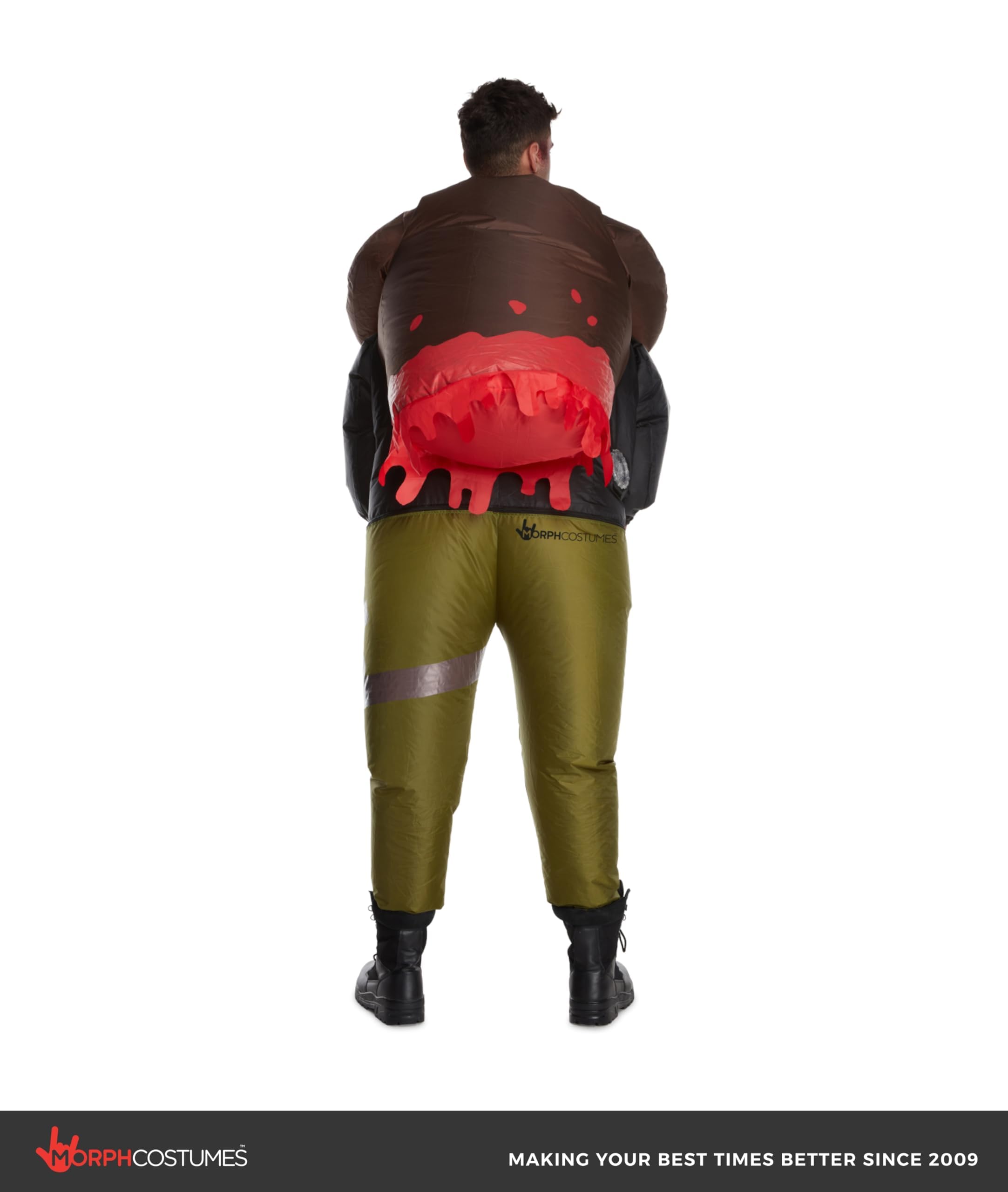 Morph Disfraz Inflable Zombie Adulto, Disfraces Hinchables, Traje Inflable Zombies Halloween, Disfraces Zombi, Disfraz Halloween