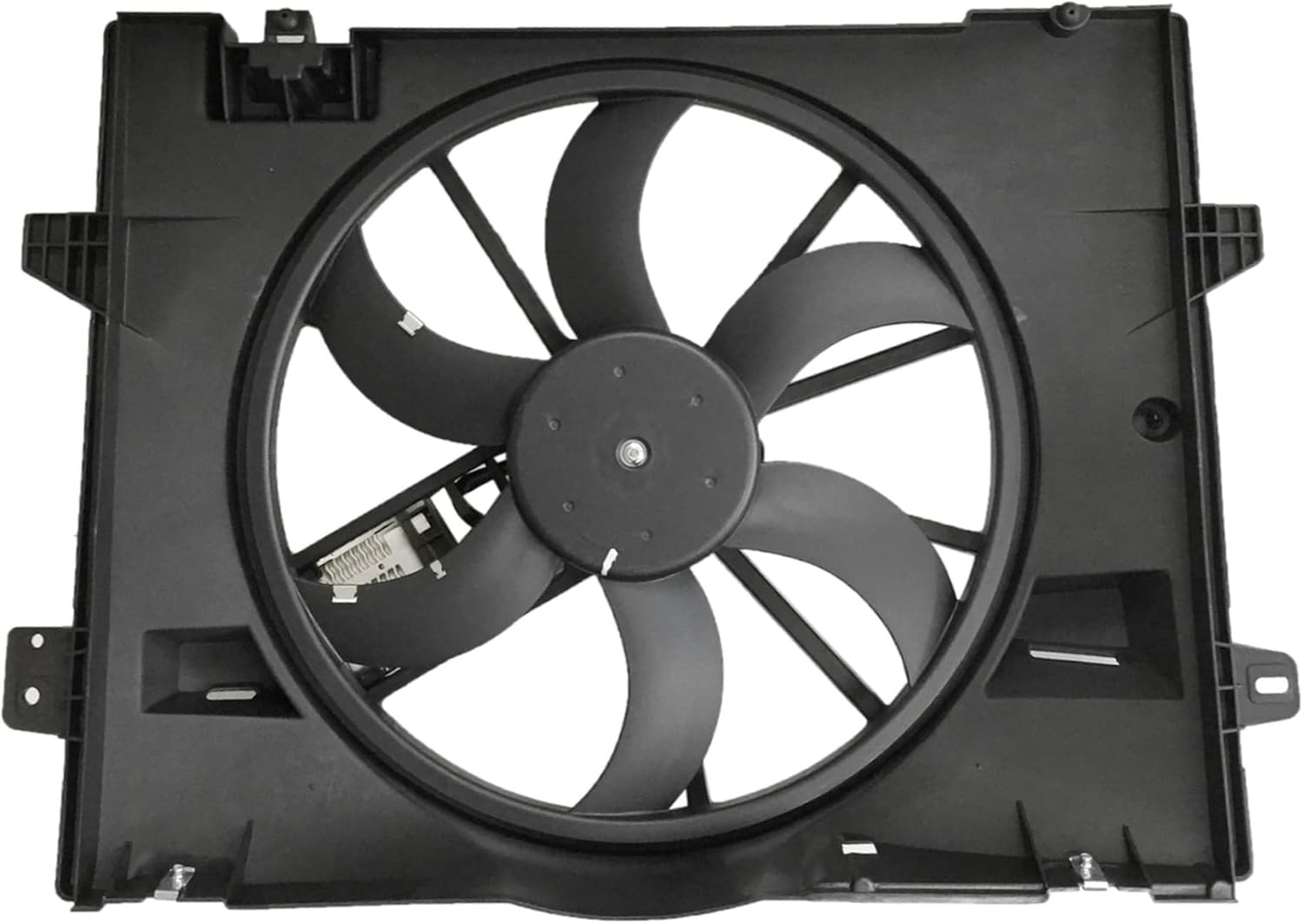 PartsFlow Engine Radiator Cooling Fan Assembly for 2005-2011 Lincoln Town Car for 2006-2011 Ford Crown Victoria for 2006-2011 Mercury Grand Marquis 621-353