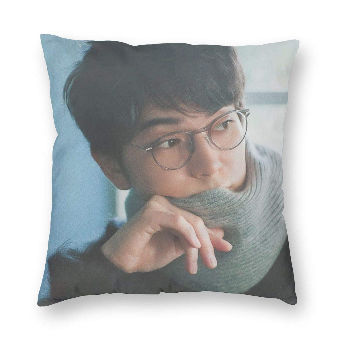 Amazon | 松本潤 嵐 カバー ケース 45×45CM オーダーメイド ファスナー 