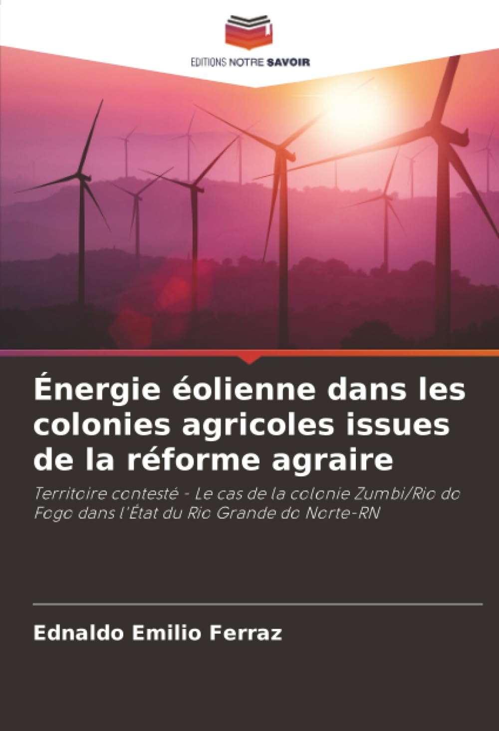 Énergie éolienne dans les colonies agricoles issues de la réforme agraire: Territoire contesté - Le cas de la colonie Zumbi/Rio do Fogo dans l'État du Rio Grande do Norte-RN