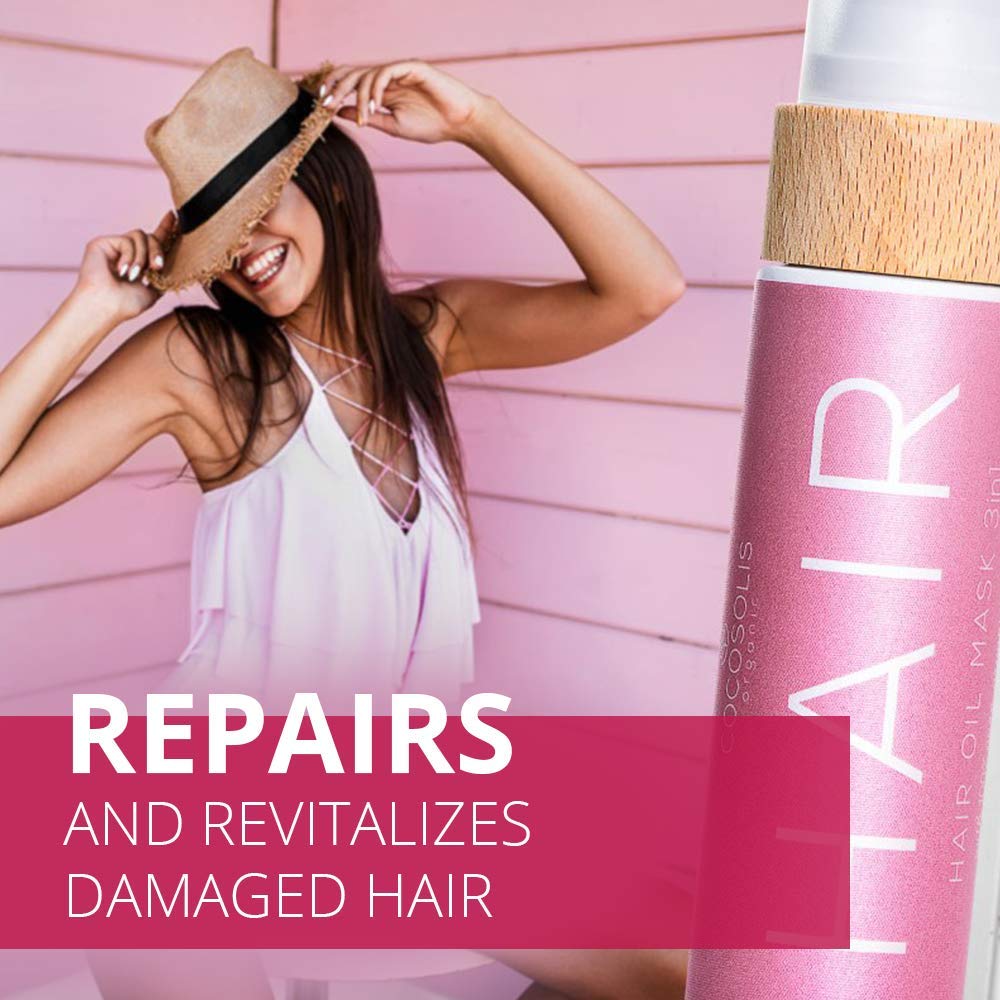 Image secondaire de COCOSOLIS HAIR Oil Mask 3in1