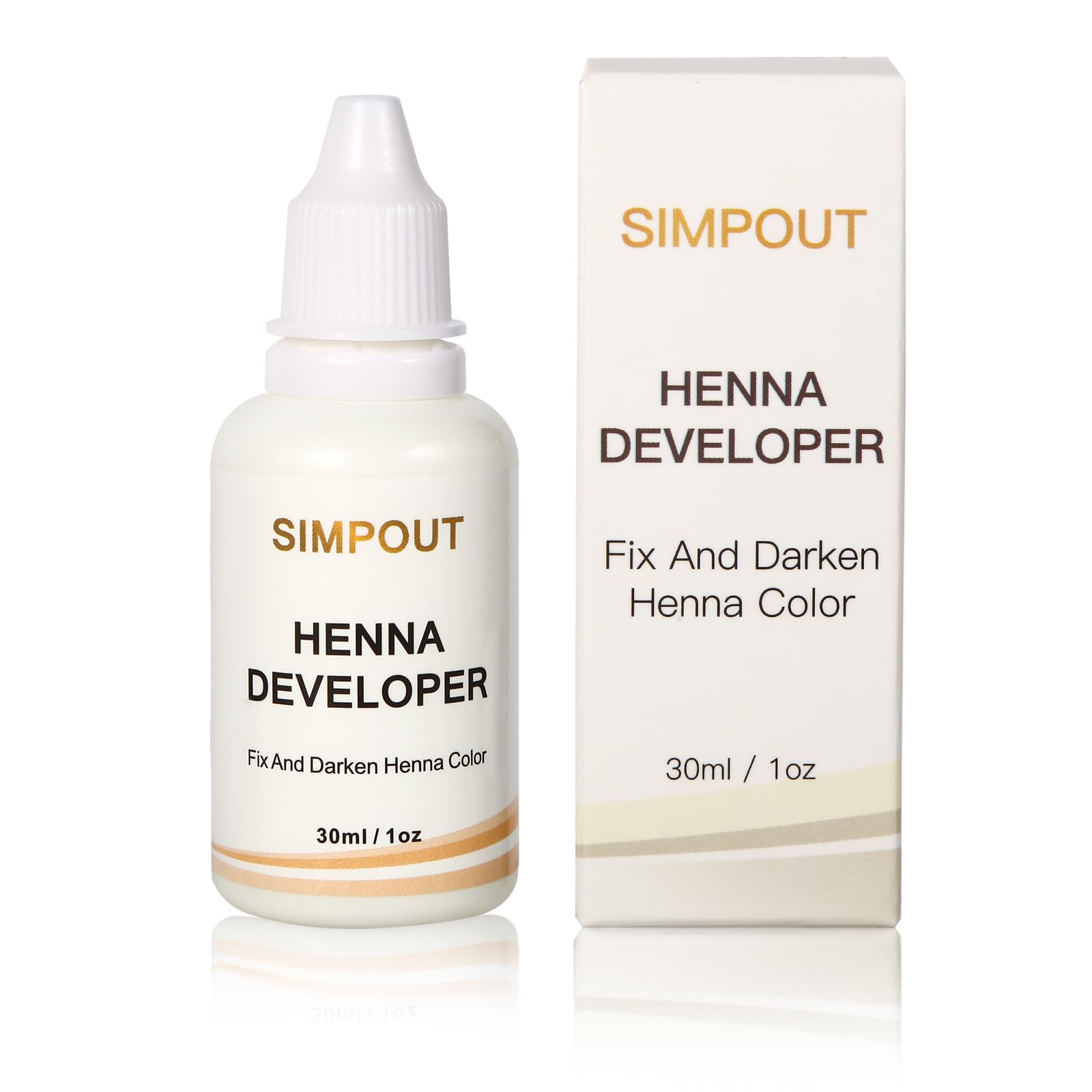Developer for Henna Hair, Mix with Spot Color Dye Kit, Covers Grey Hair, Easy to Use