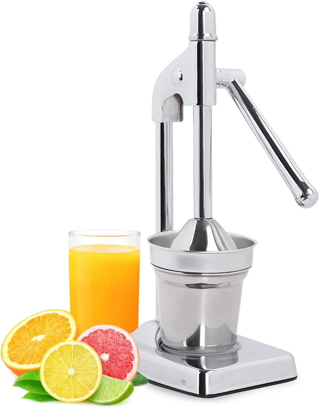 Royalford Stainless Steel Citrus Hand Juicer Hand Press Manual Juicer