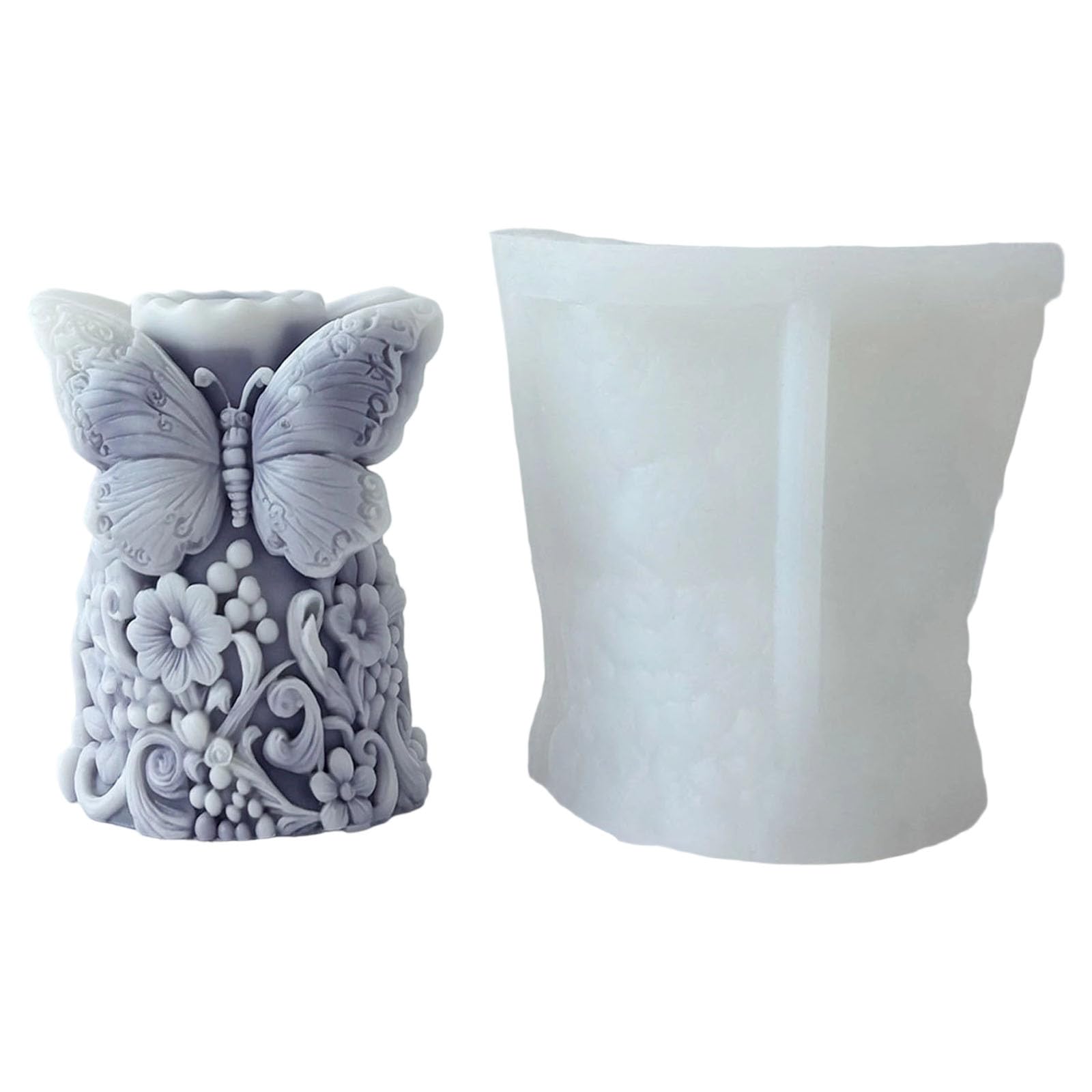 Hsioluted Silicone Making Featuring Intricate Butterfly Flower for Crafting Enthusiasts Craft