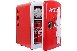 Coca-Cola 4L Mini Fridge: Perfect for Home, Office, or Dorm