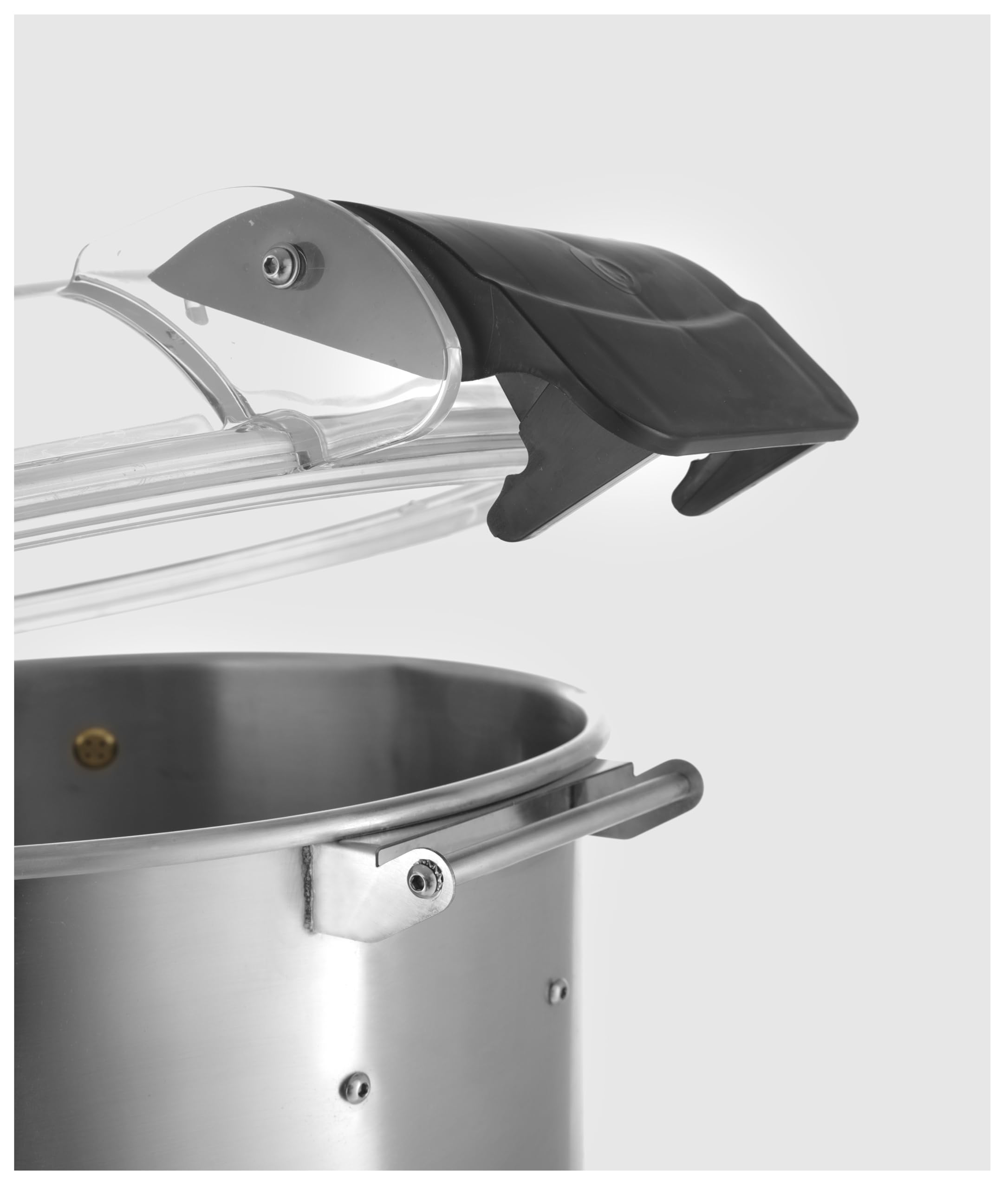 HENDI Pelapatate professionale, macchina pelapatate elettrica, 18kg per carico, capacità 240–360kg/h, peso 42,4kg, 230V, 1100W, 622x540x(H)997mm, acciaio inox