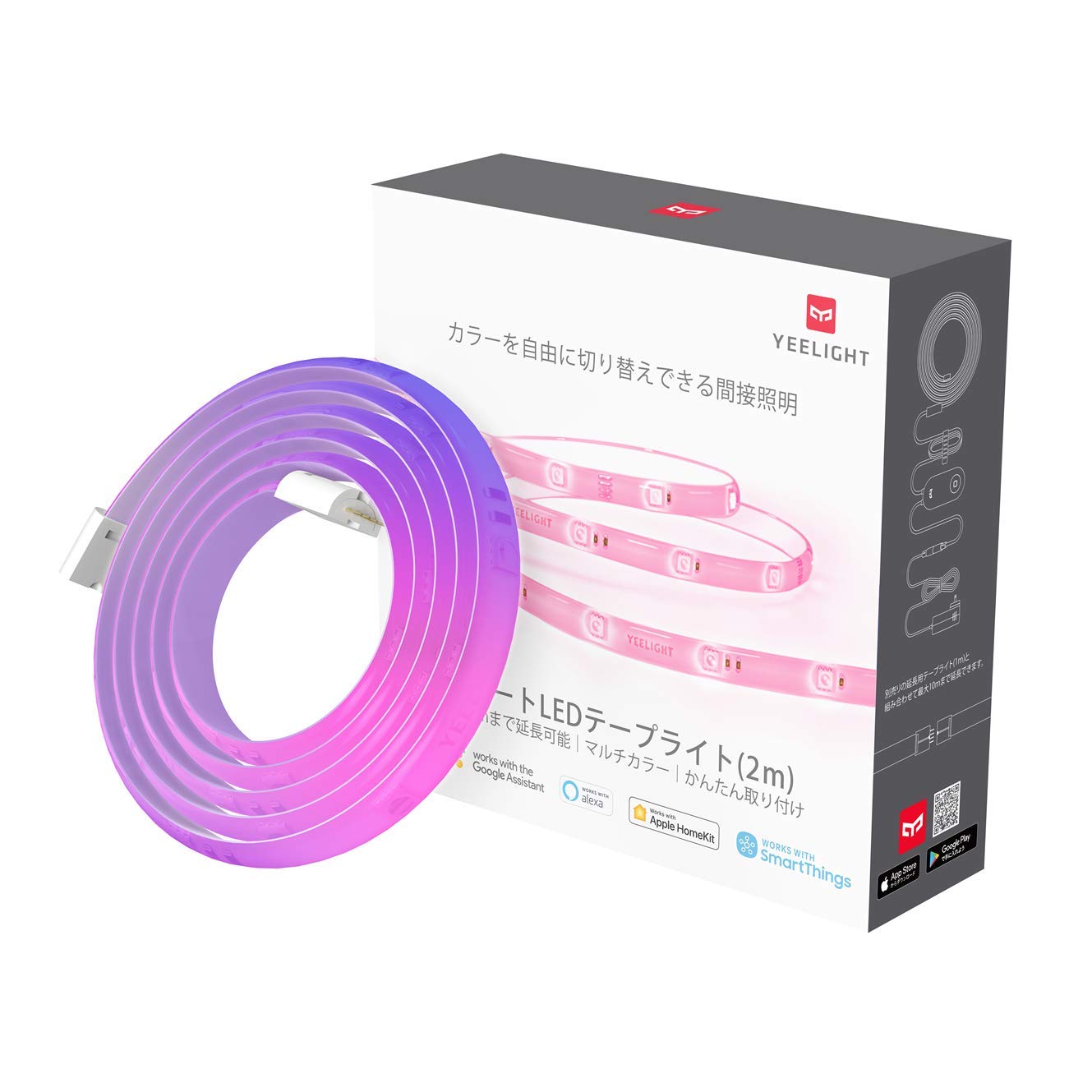 Amazon | 【Compatible with Alexa認定】Yeelight (イーライト) LED