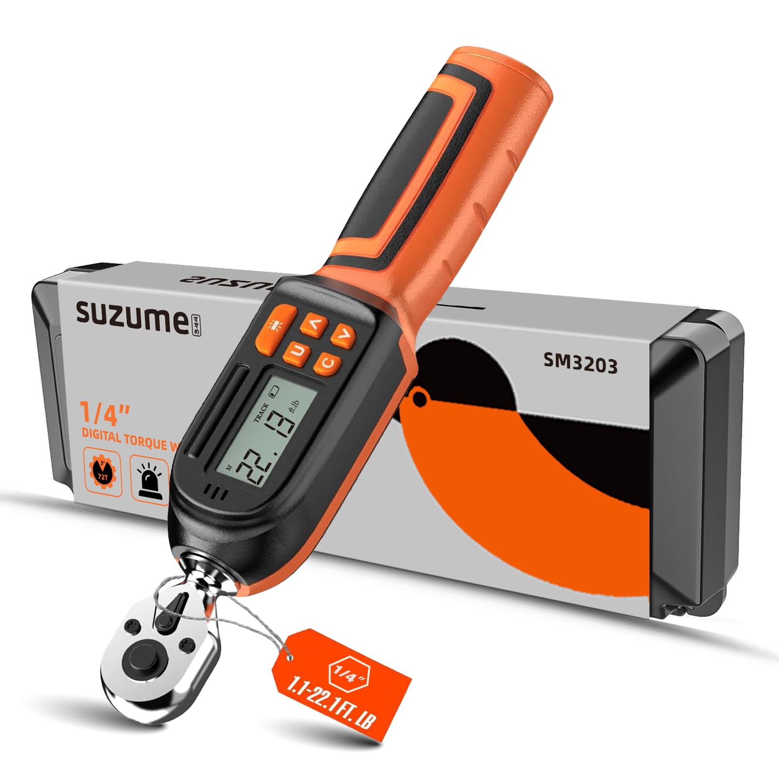 SUZUME 1/4 Torque Wrench Digital