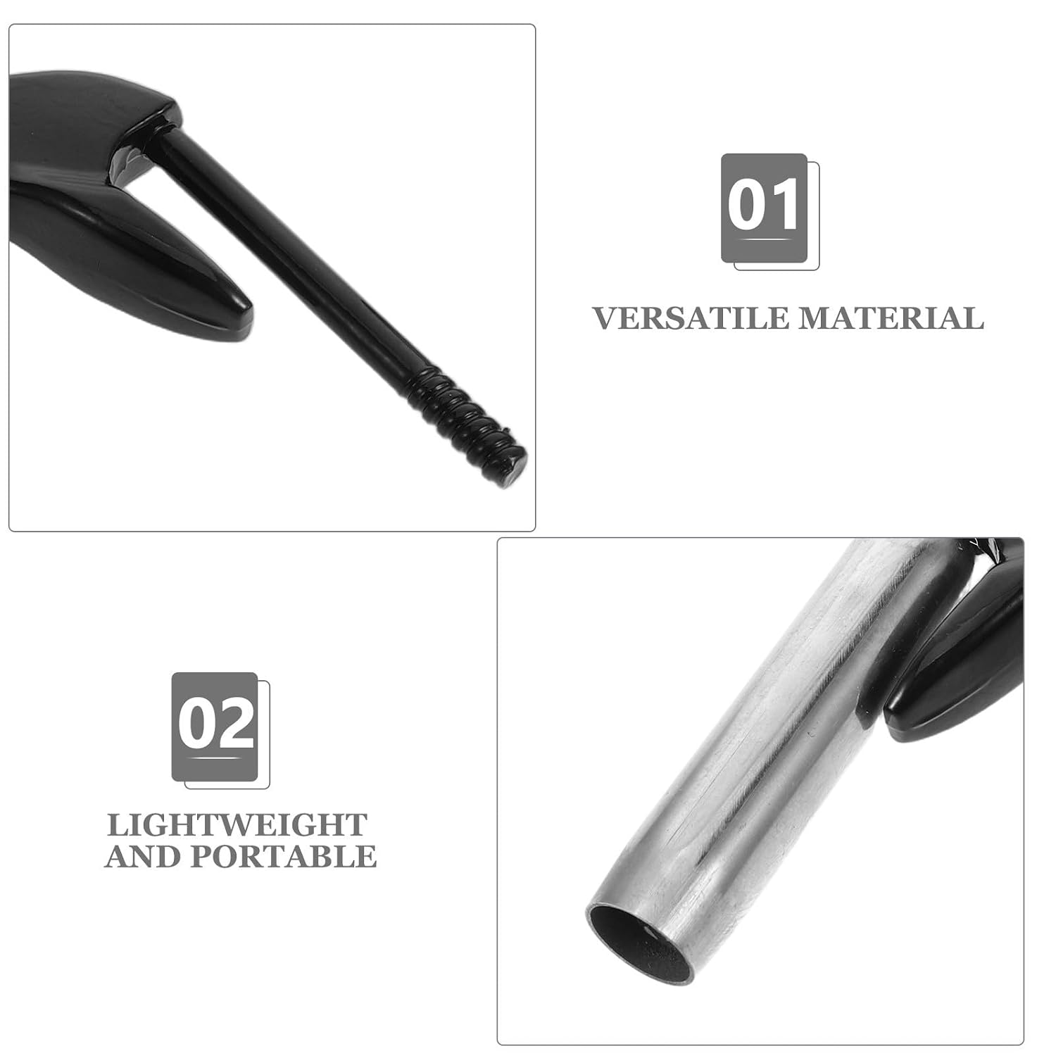 Heavy Duty Brick Mortar Jointer Tool with Replaceable Stainless Steel Blade and Aluminum Handle for Masonry Brick Projects and Tile Maintenance