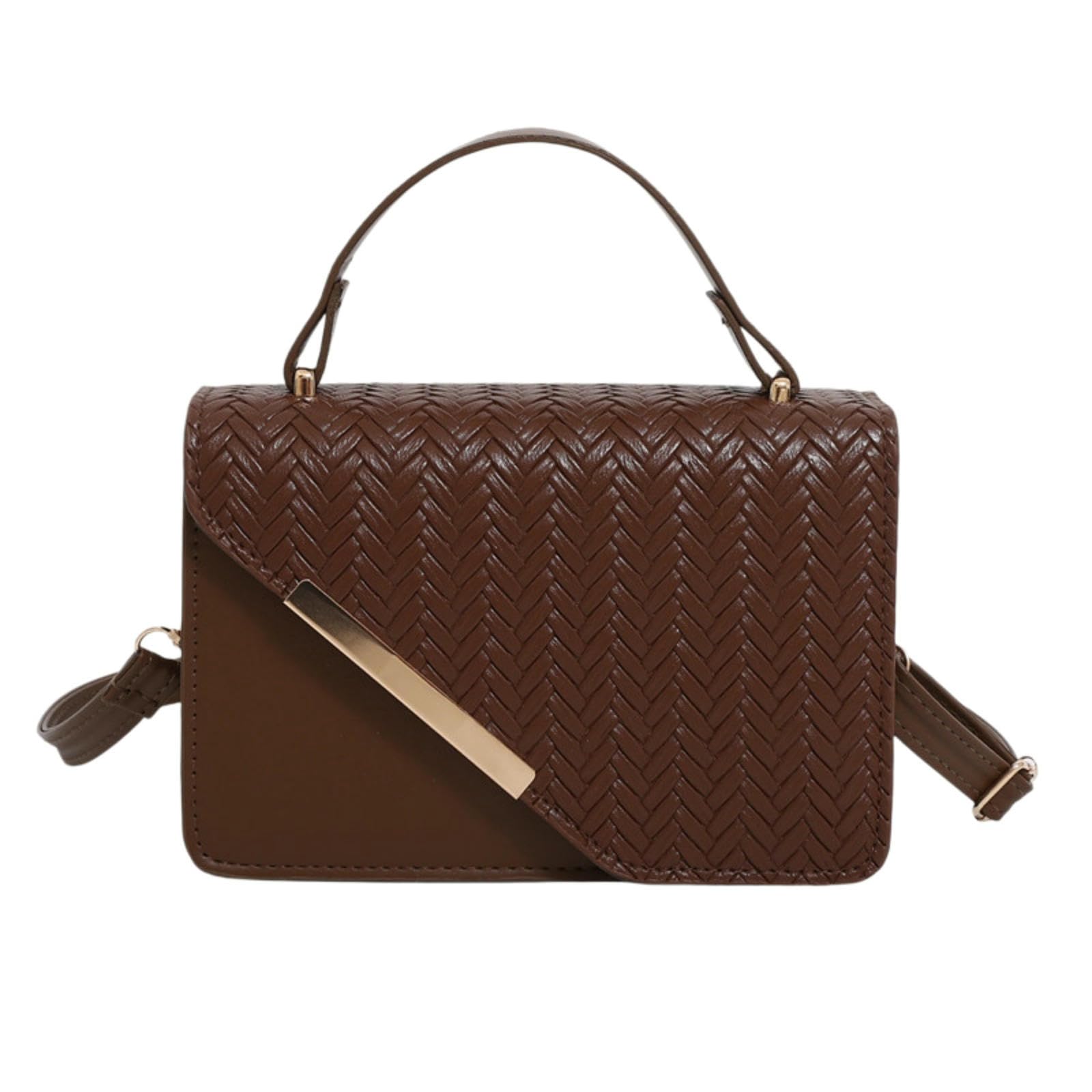 Sac femme café bandoulière et portable décontracté