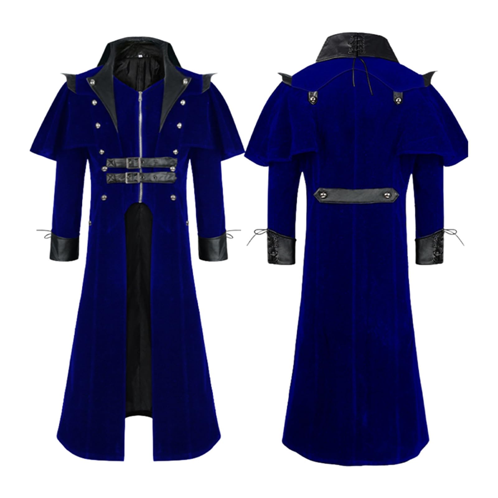 Chaqueta Esmoquin Para Hombre, Abrigo Victoriana Para Hombre, Retro Gótica Ropa Dorada Uniforme Renacentista Disfraz Fiesta De Pirata Disfraces Cosplay De Halloween Frack Disfraz Carnaval