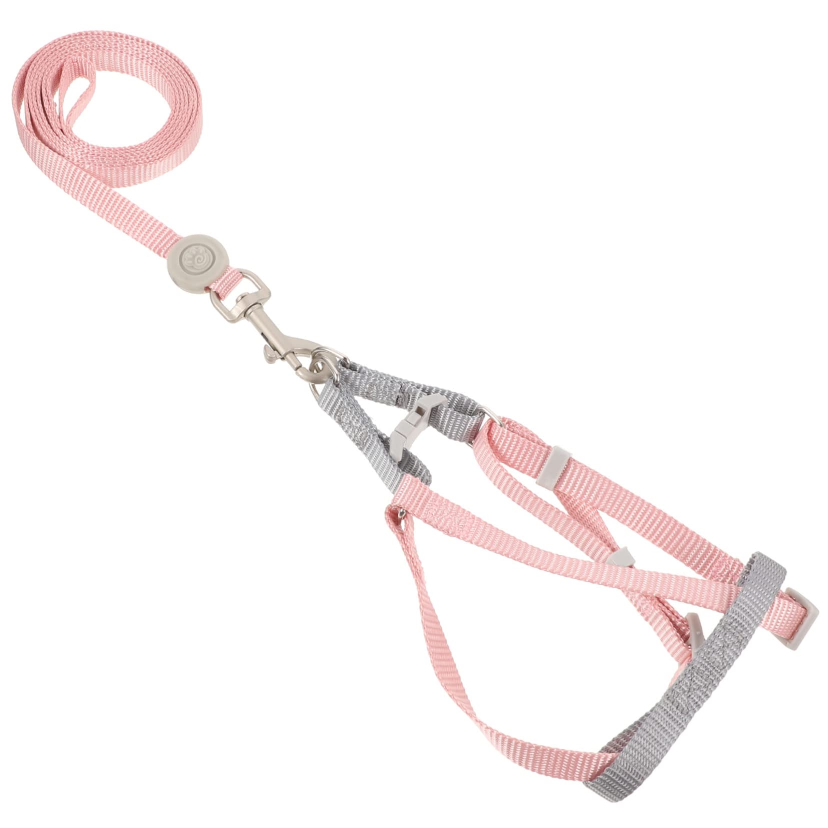 ifundom 1Set Soft Cat Harness and Leash Set for Small Cats and Dogs Stylish Design Easy to Operate One Handed for Outdoor Walking