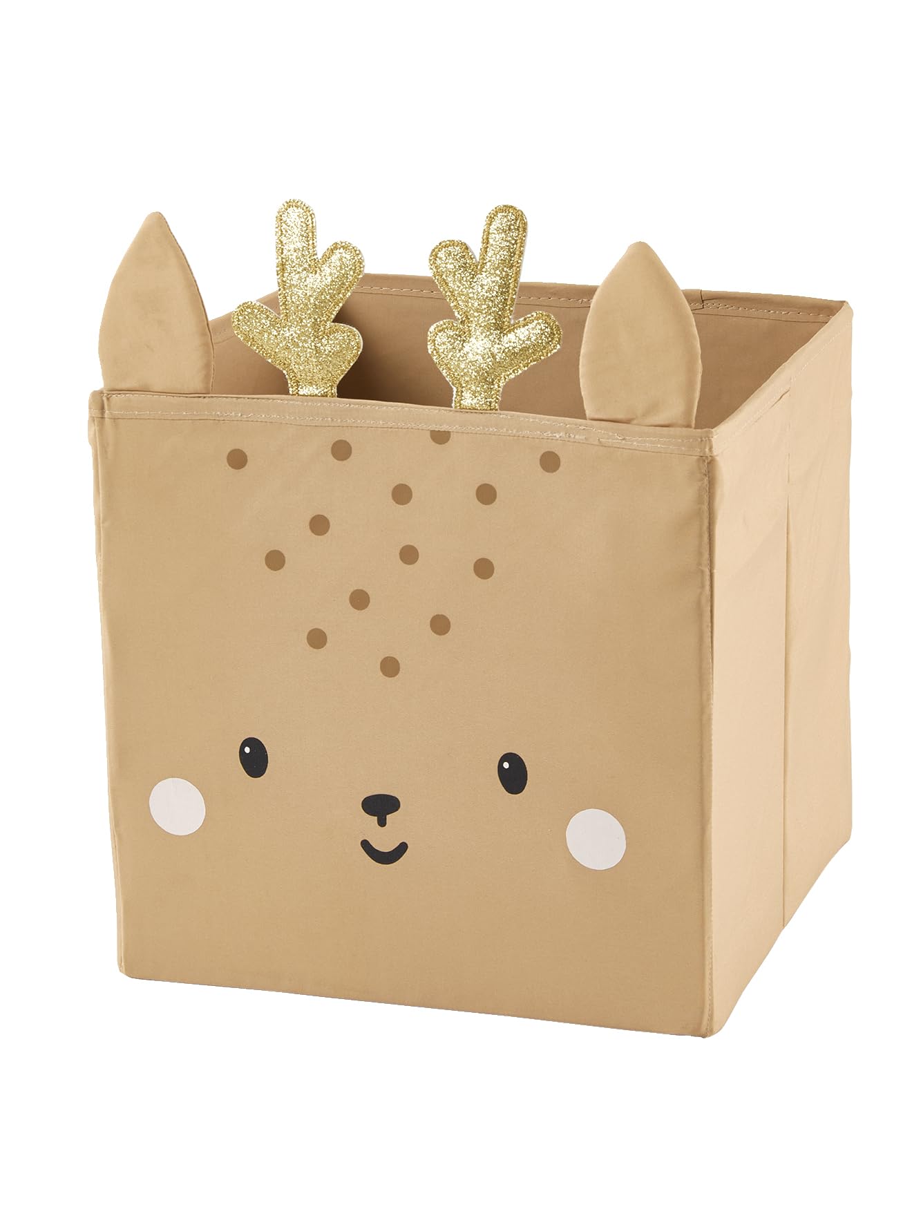VERTBAUDET Lot de 3 bacs de rangement GREEN FOREST marron vert